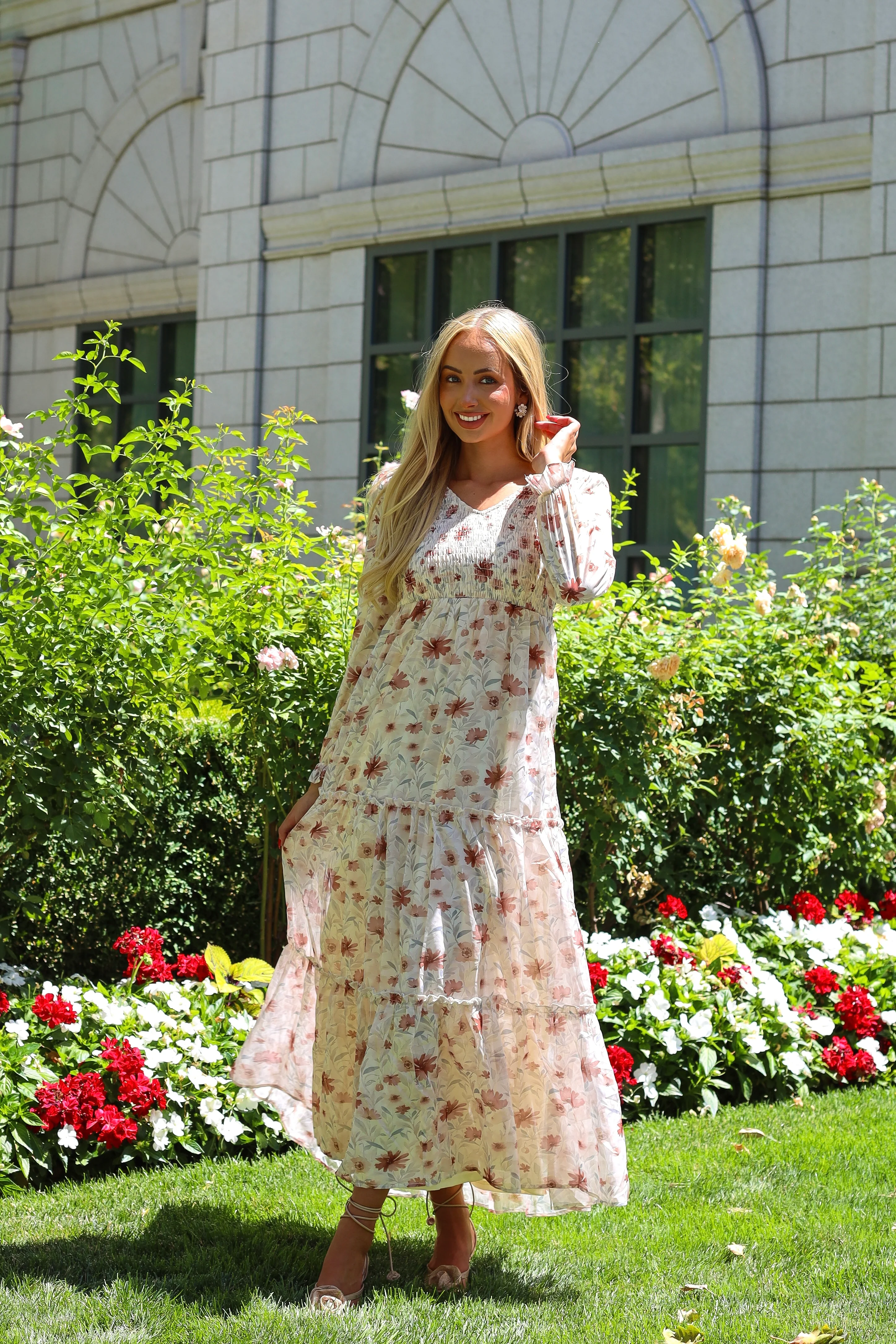 The September Burnished Bloom Dresses - XNAUWBI