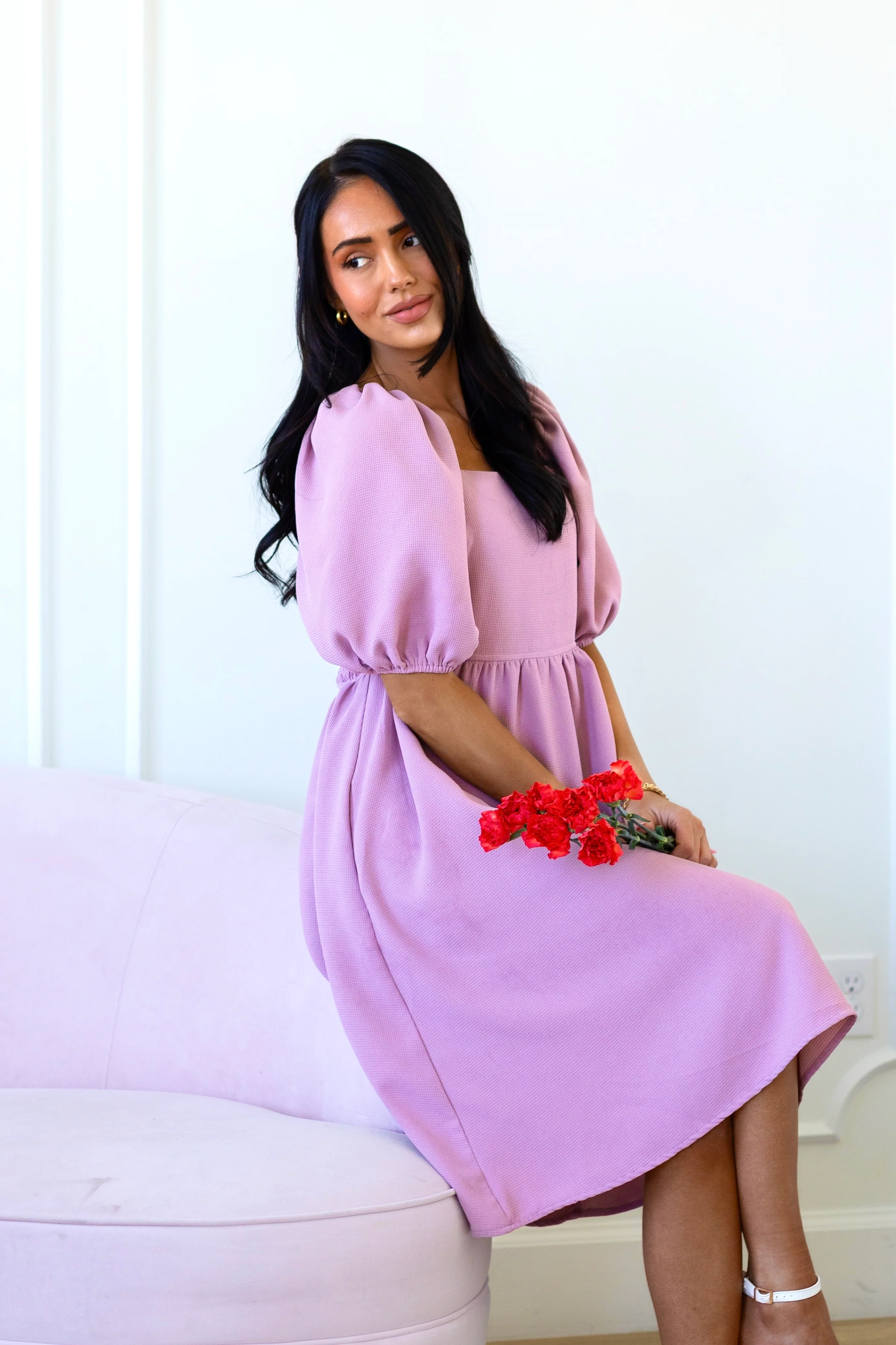 The Jaceline Dusty Mauve Dresses - XNAUWBI