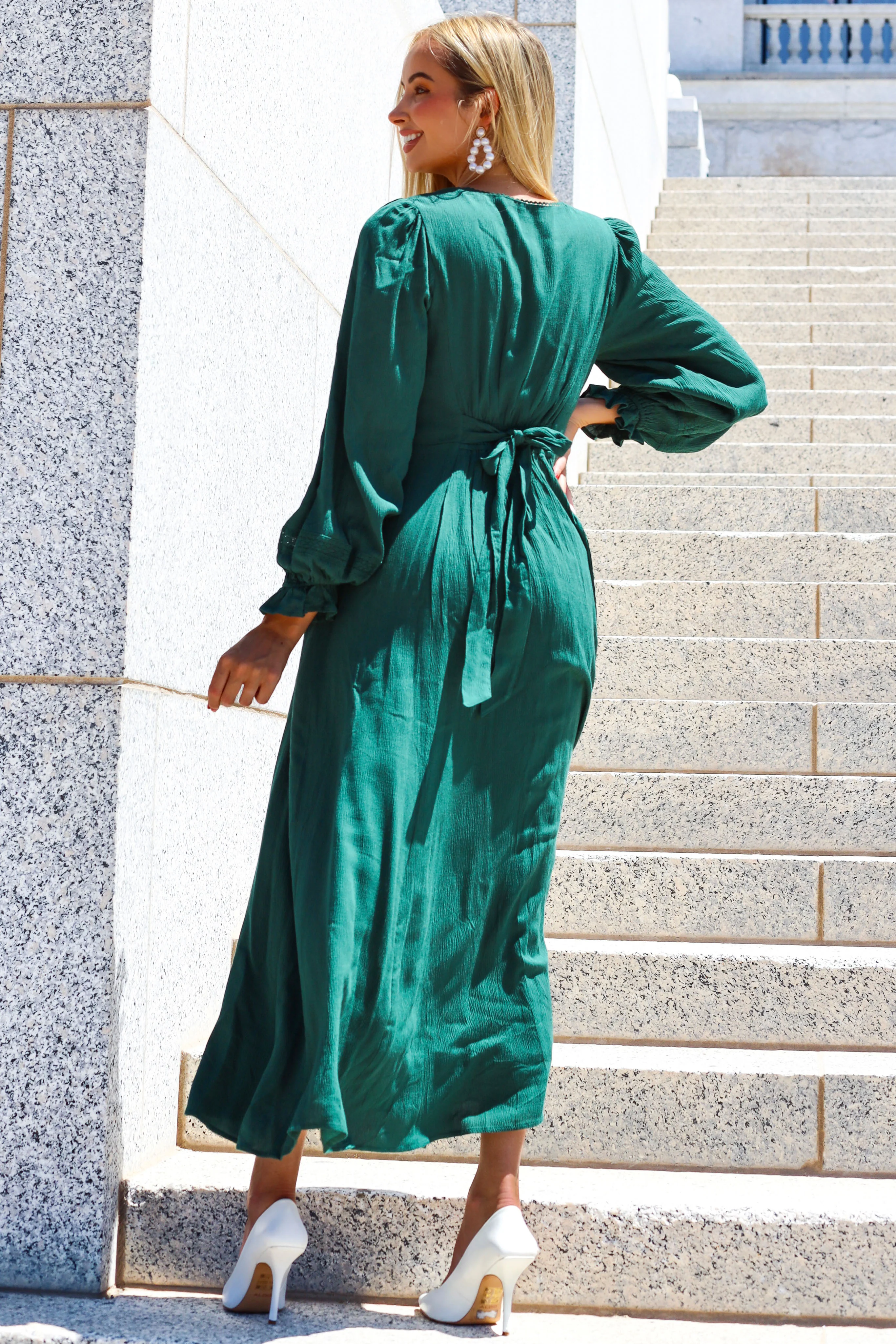 The Brett Emerald Dresses - XNAUWBI