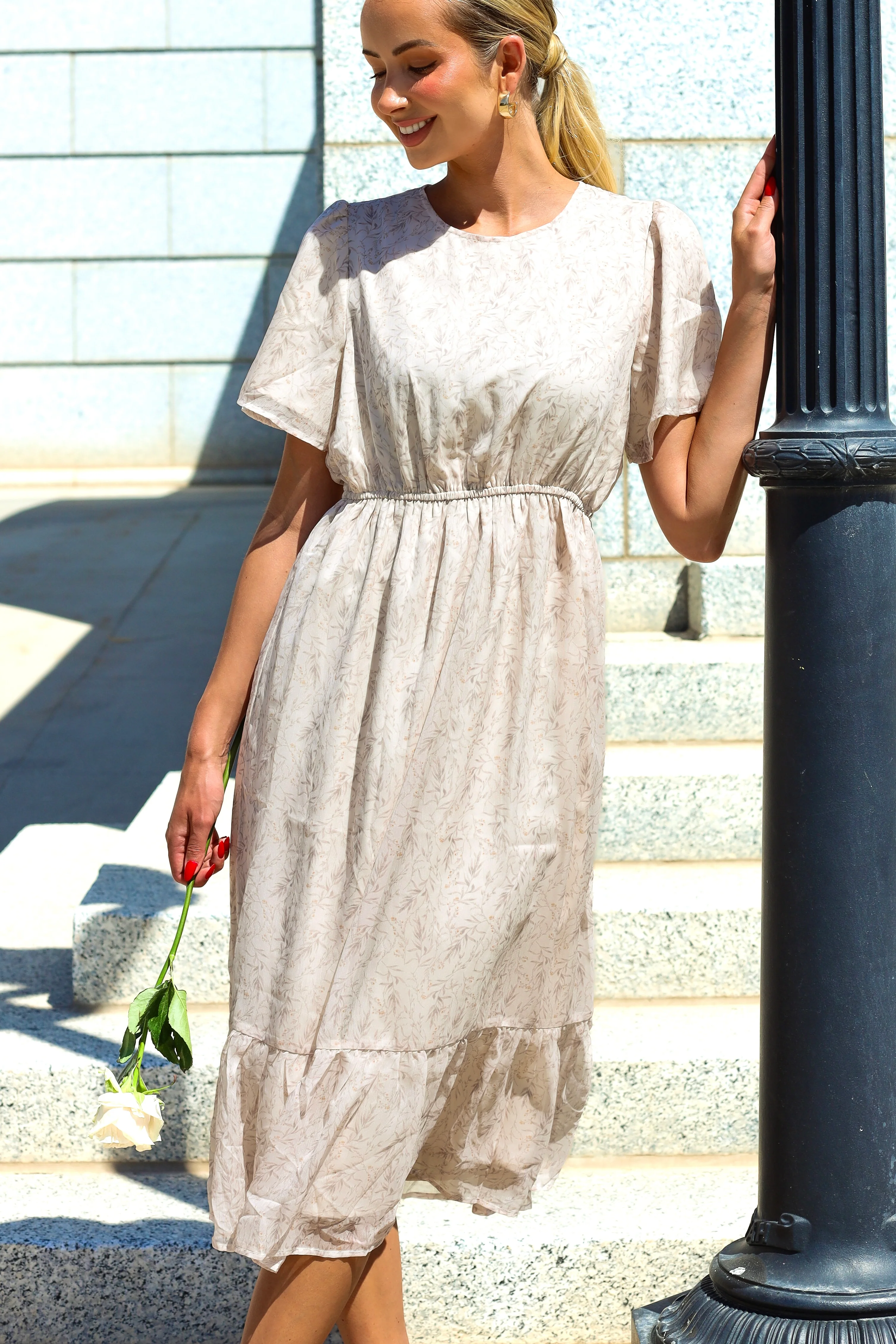 The Winnlynn Light/Dark Taupe Dresses - XNAUWBI