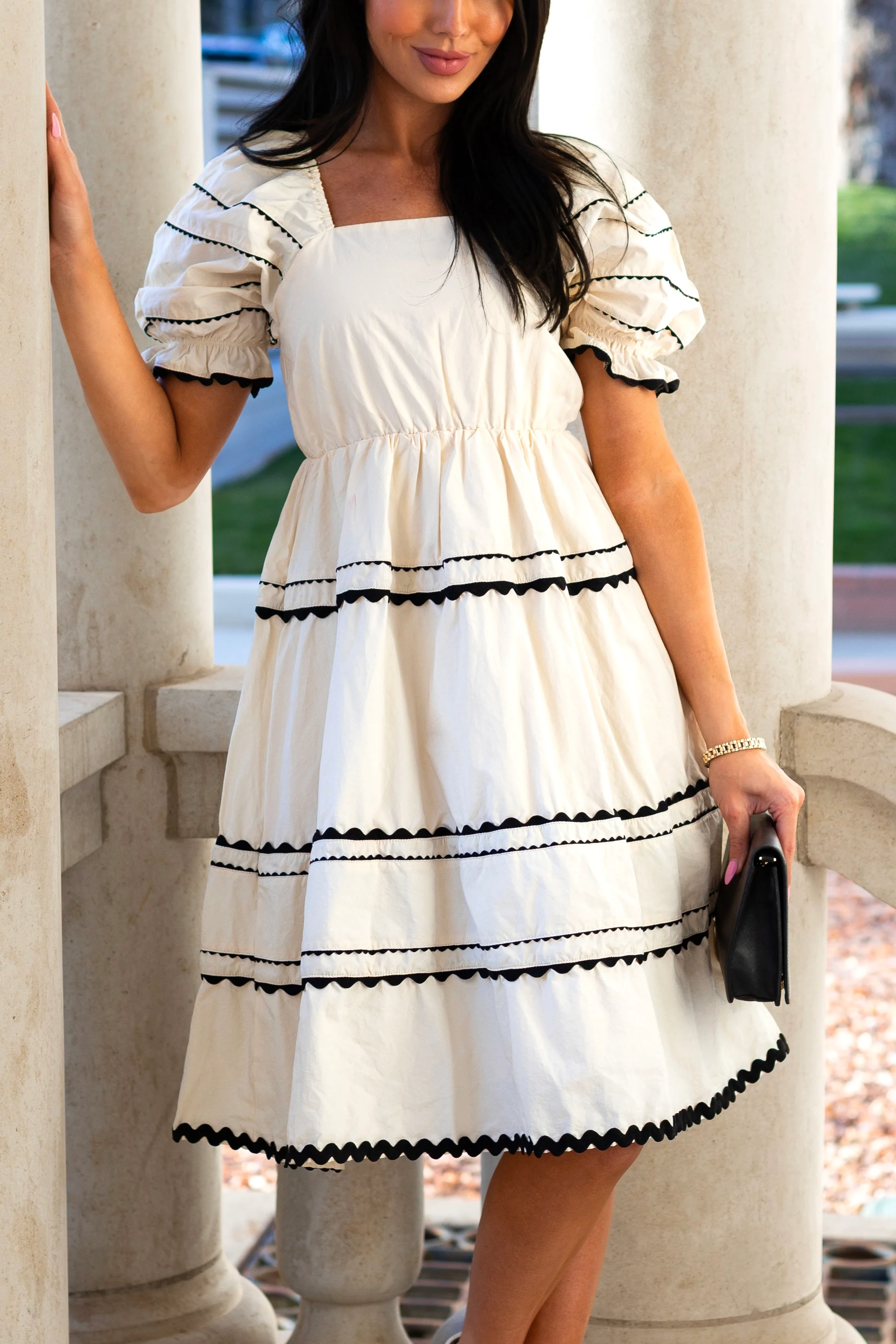 The Damson Cream Cloud Dresses - XNAUWBI