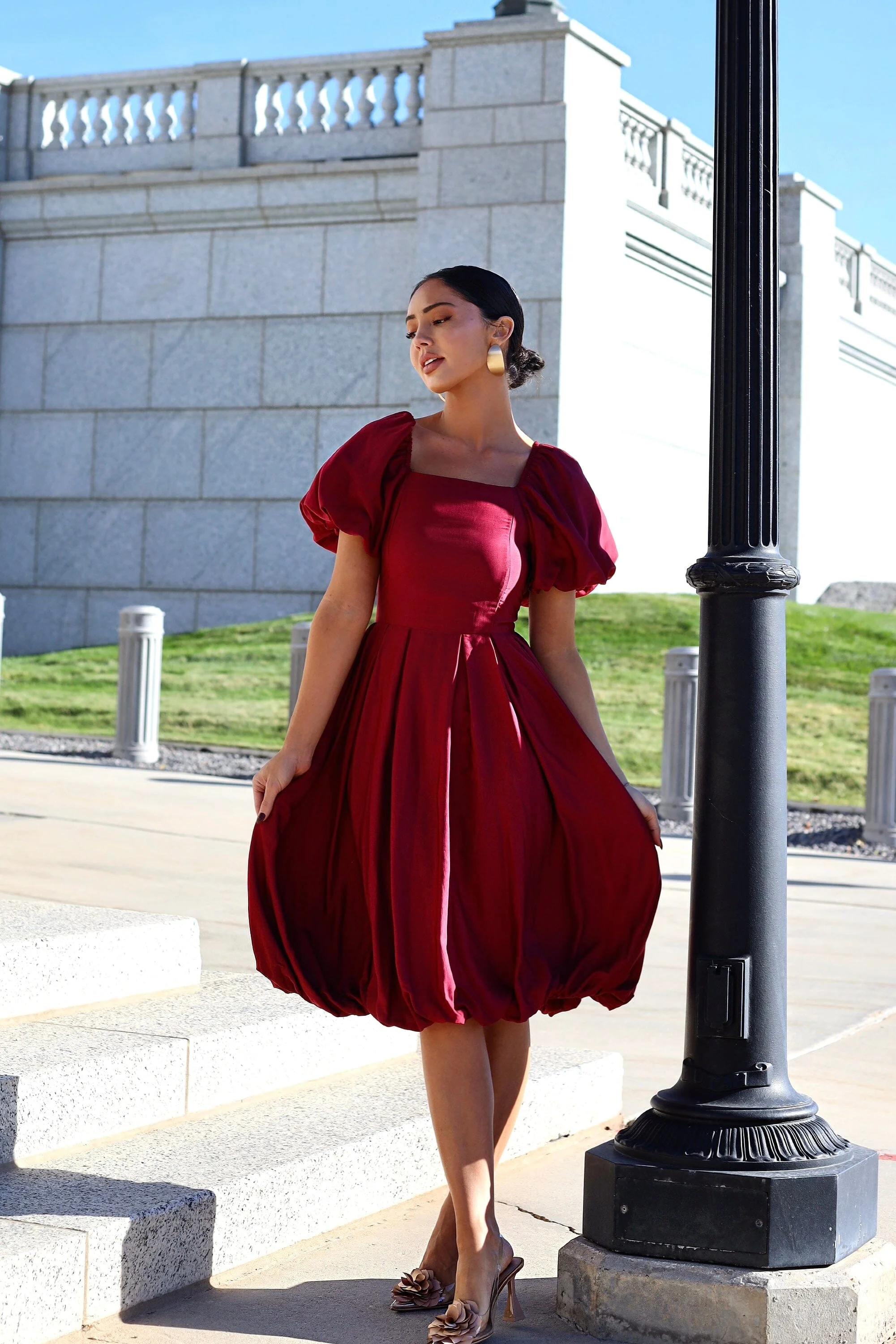 The Chanel Berry Red Dresses - XNAUWBI