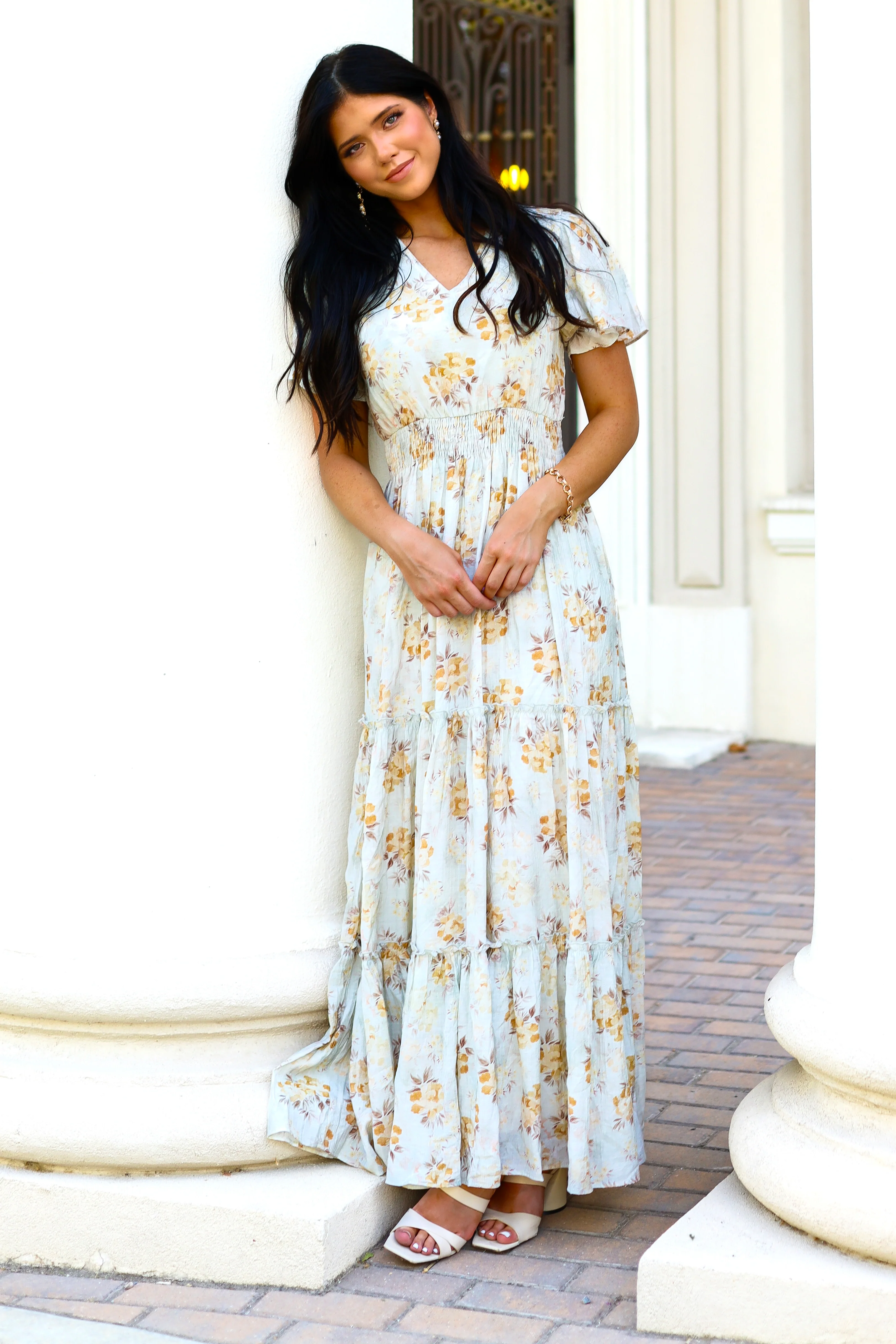 The Eden Amber Wreath Dresses - XNAUWBI