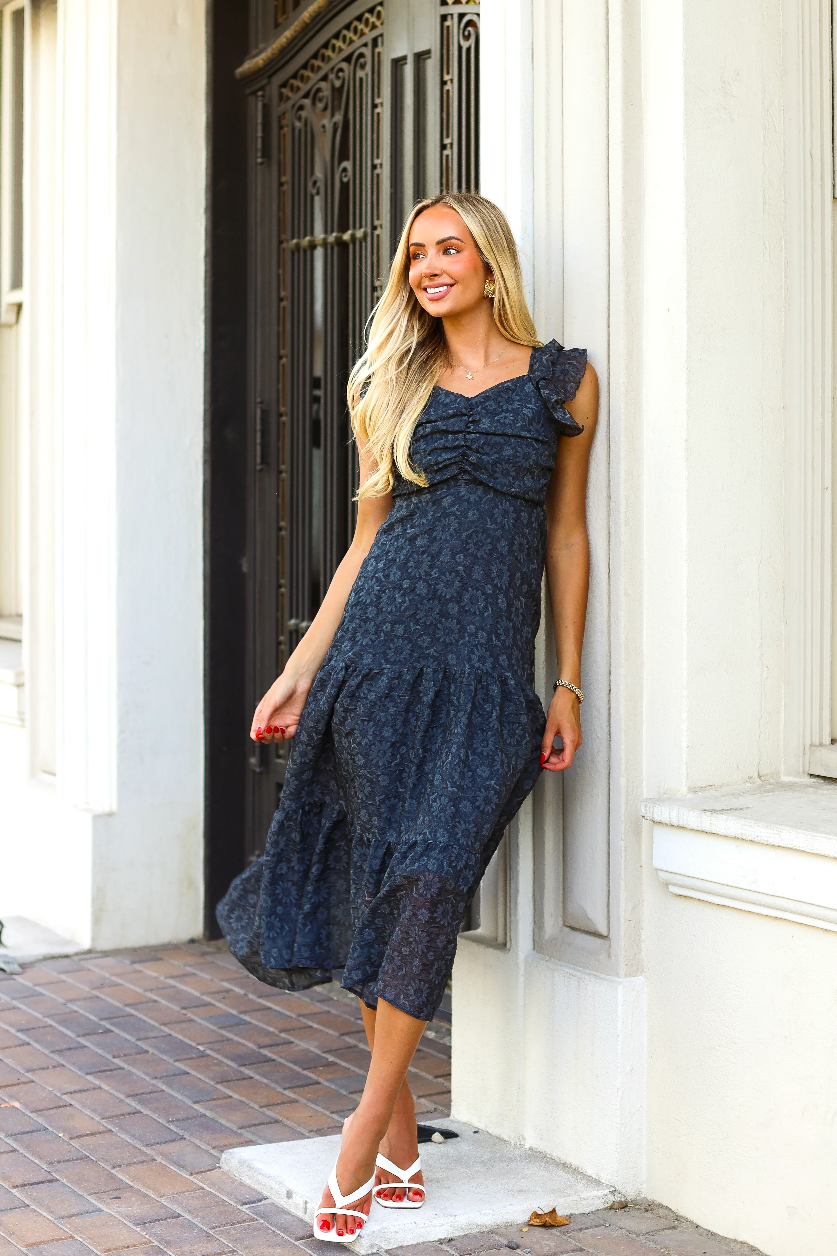 The Carrie Cinder Petals Dresses - XNAUWBI