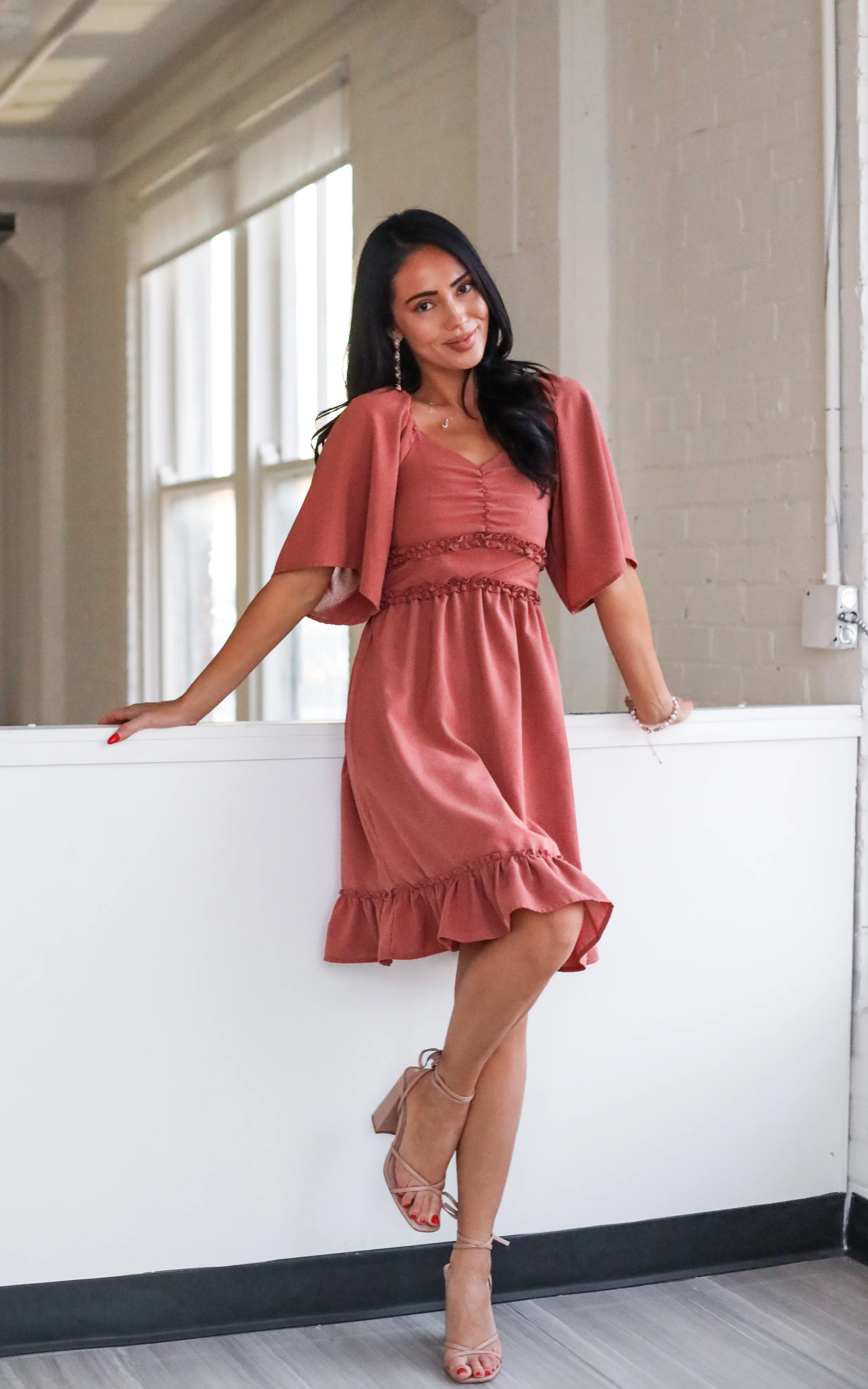 The Maya Desert Sand Dresses - XNAUWBI