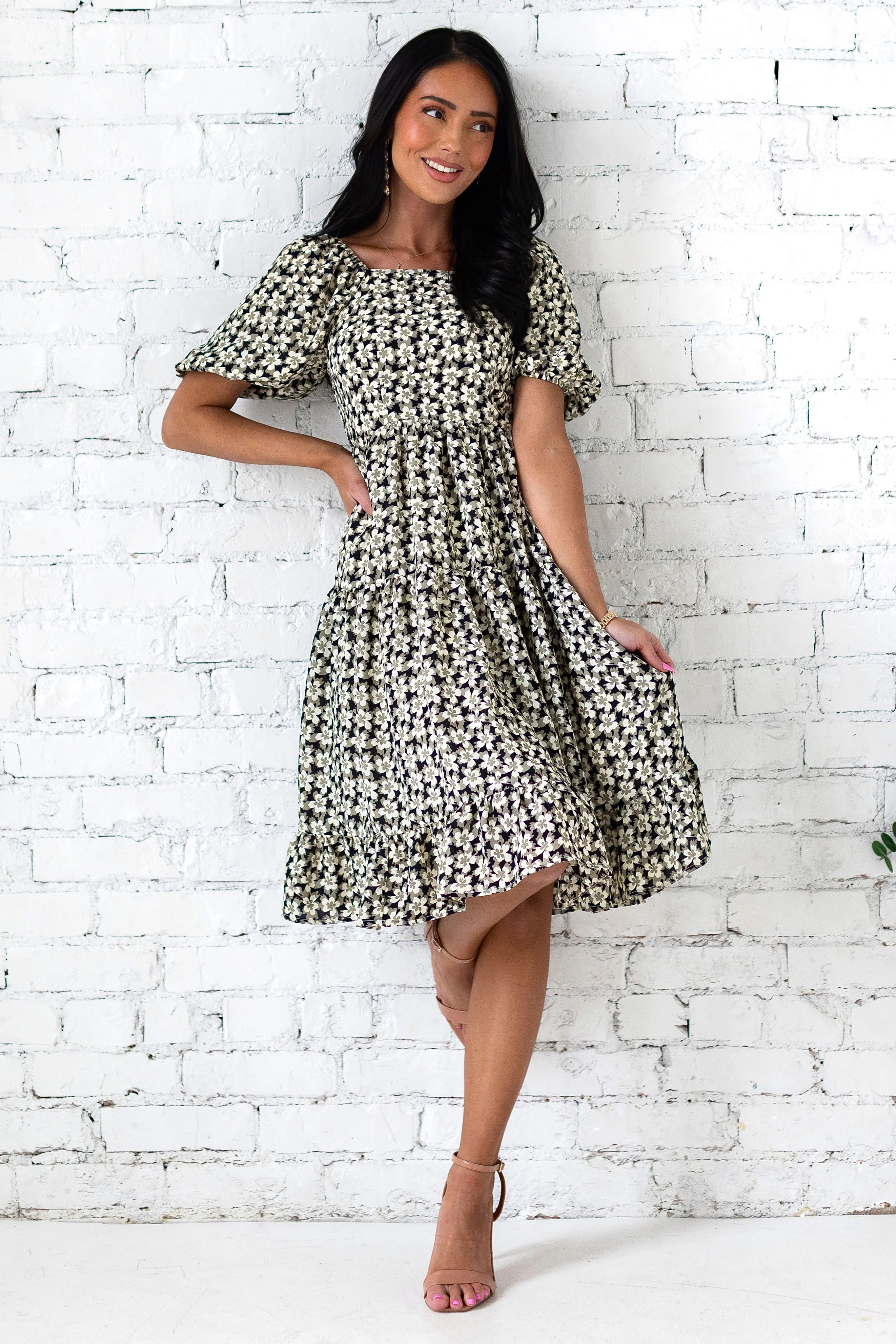 The Poppy Midnight Daisy Dresses - XNAUWBI