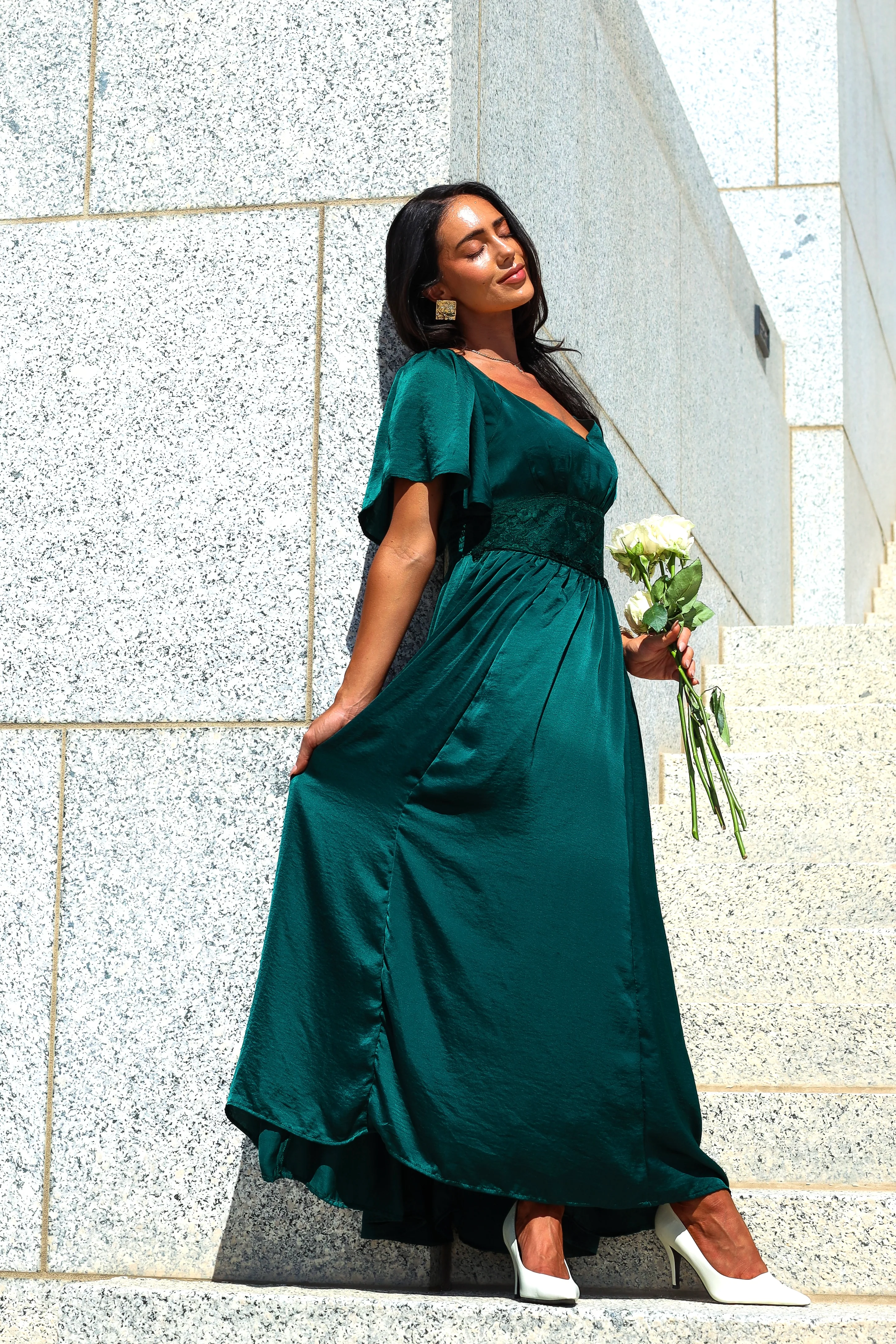 The Kendria Emerald Dresses - XNAUWBI