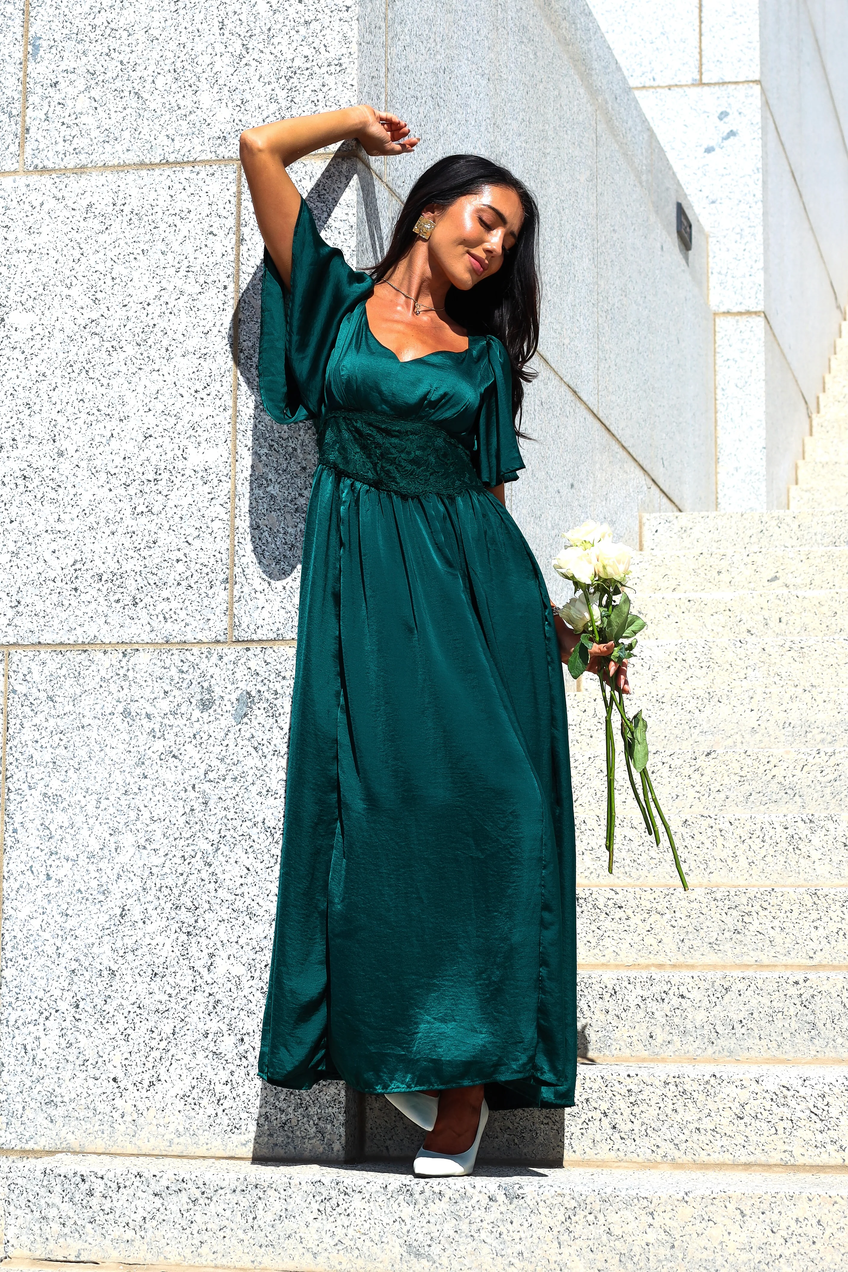 The Kendria Emerald Dresses - XNAUWBI