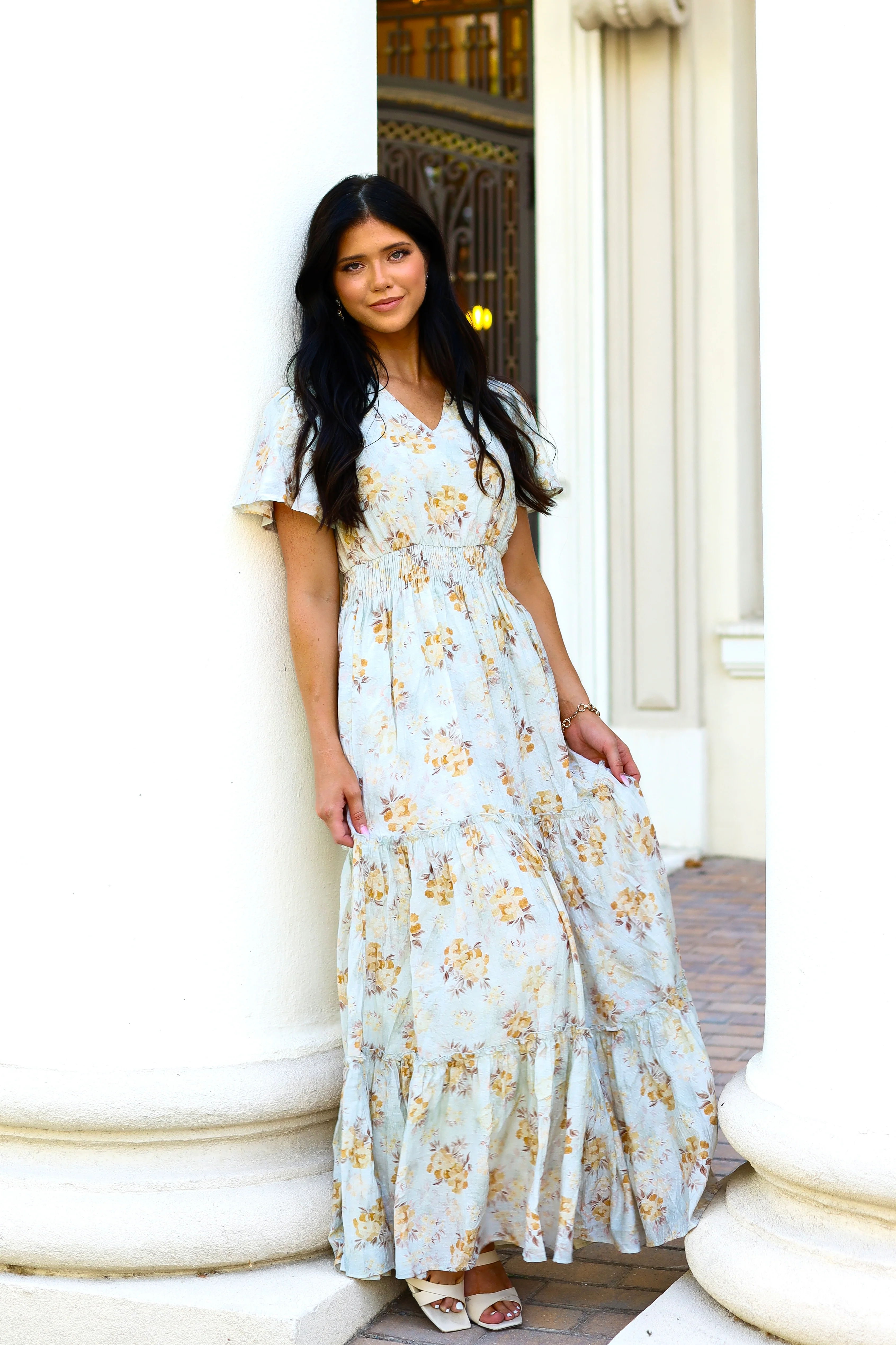 The Eden Amber Wreath Dresses - XNAUWBI