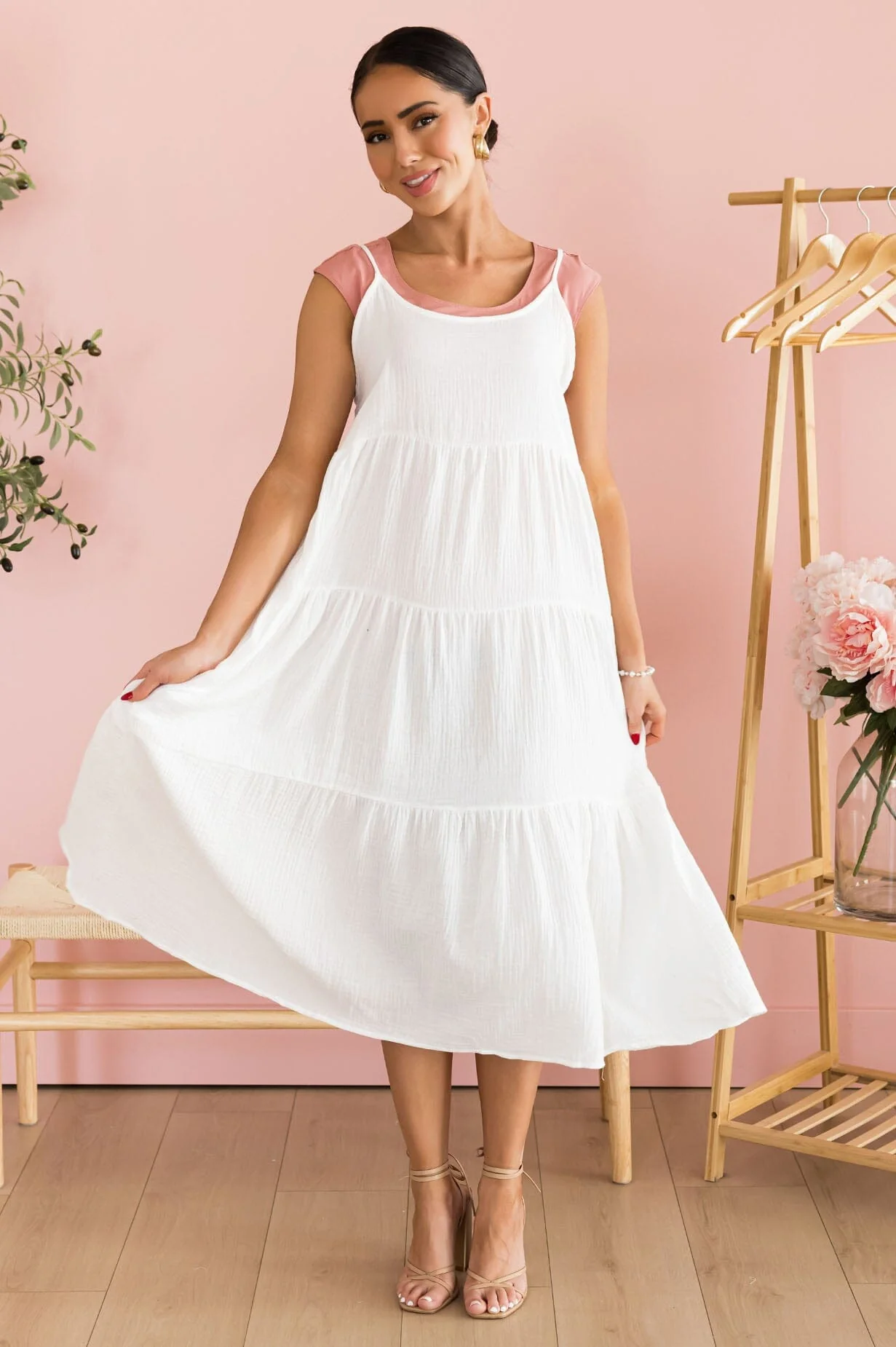 The Loranna White Dresses - XNAUWBI