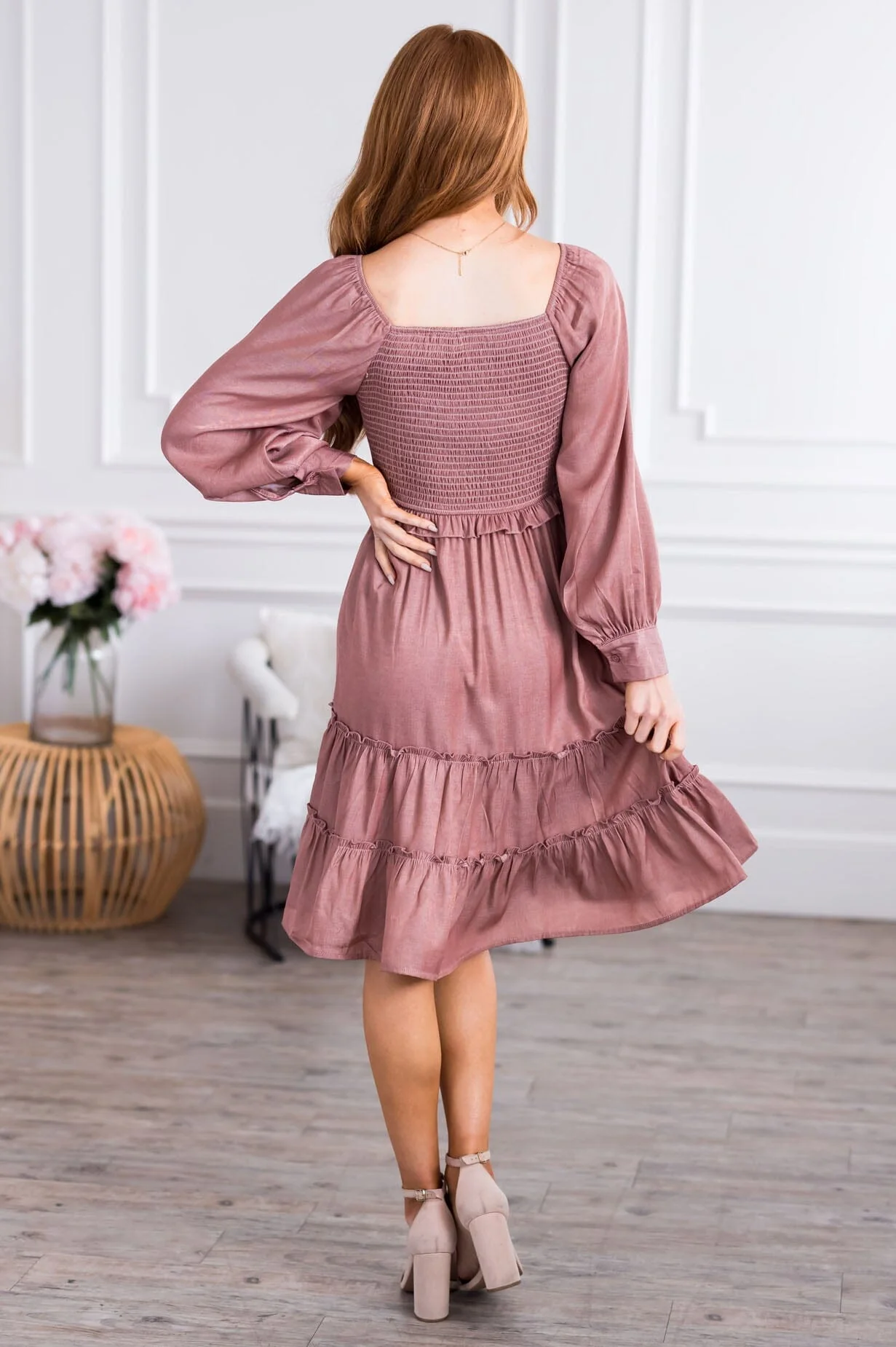 The Rhea Ginger Dresses - XNAUWBI