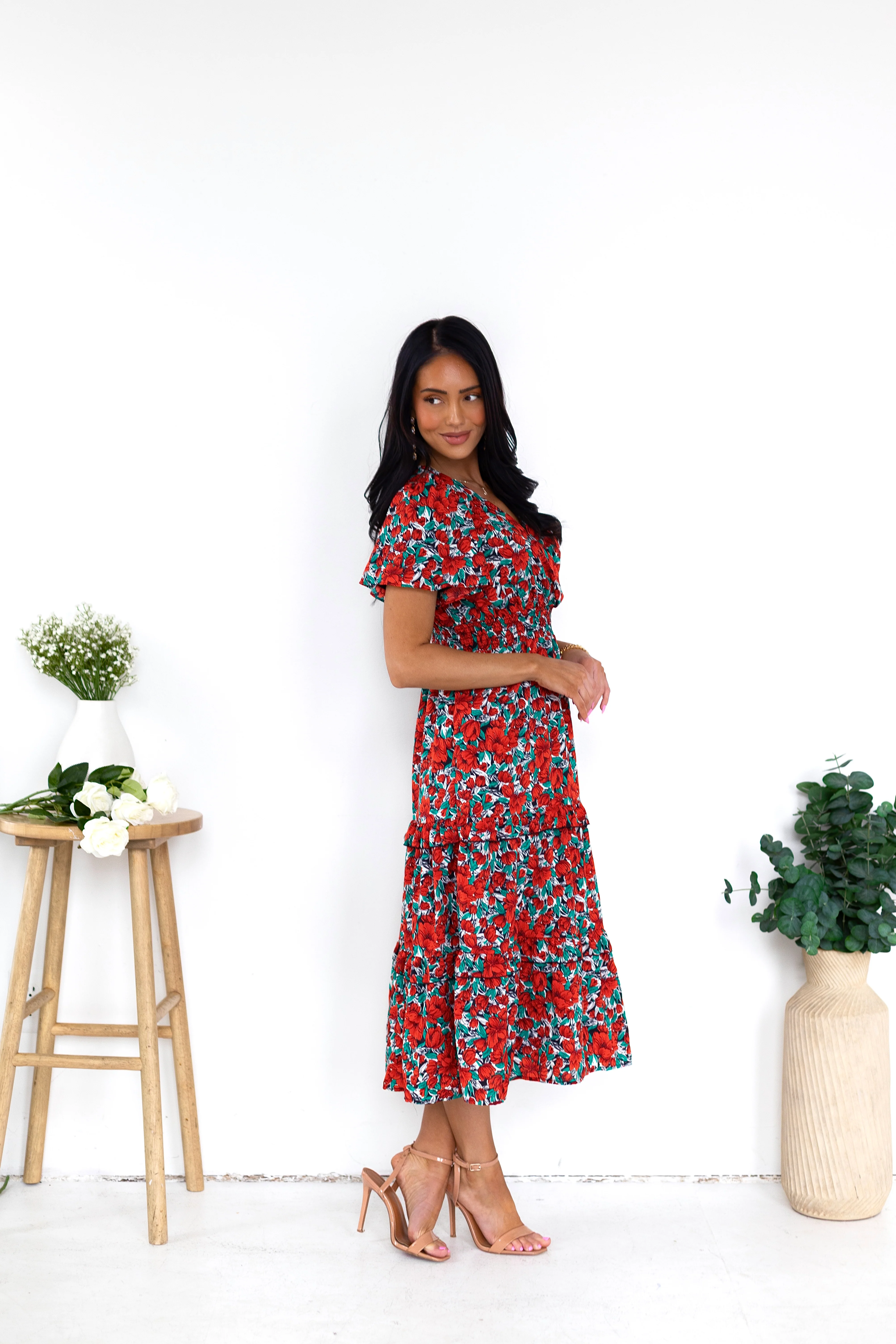 The Jessa Coral Reef Dresses - XNAUWBI