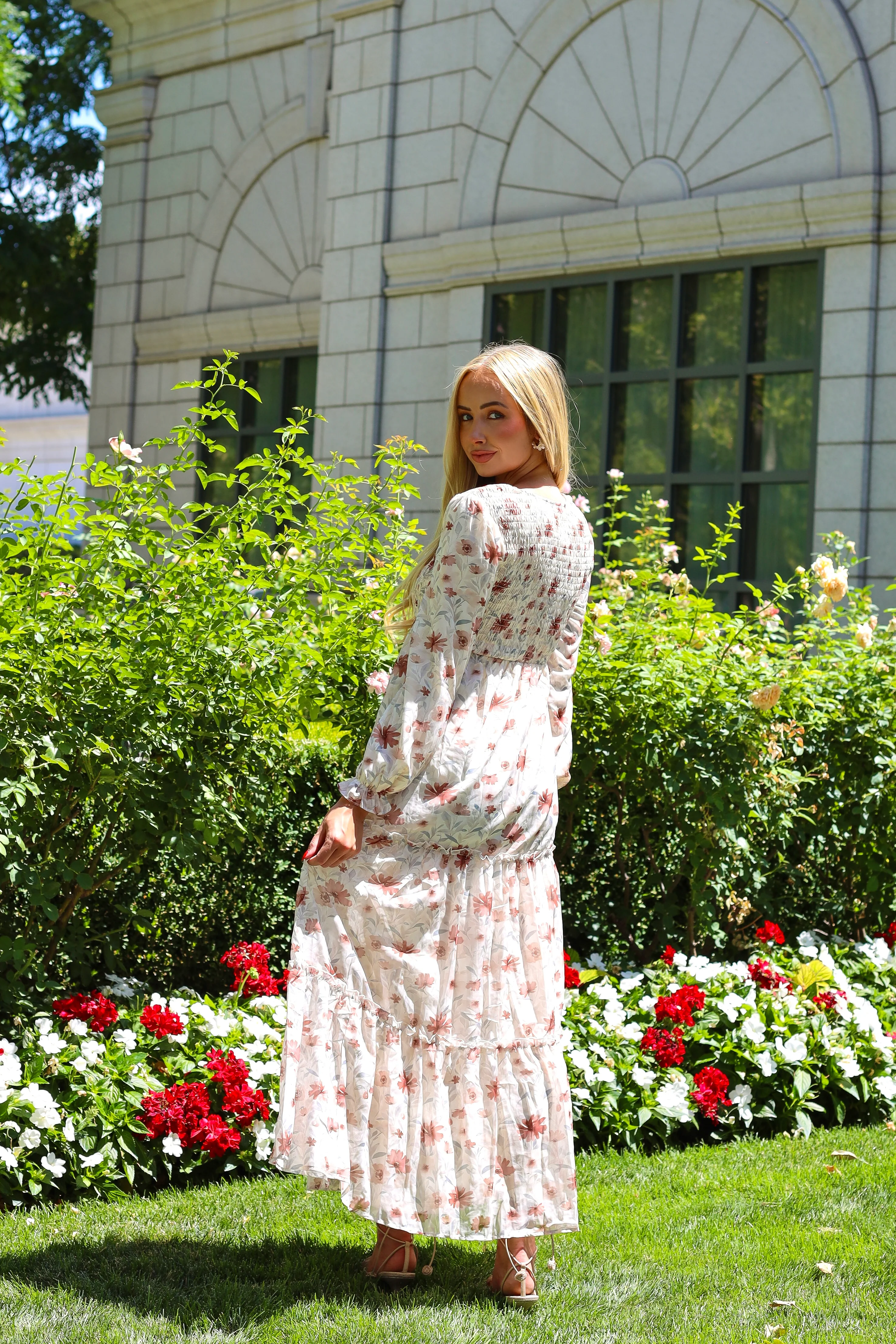 The September Burnished Bloom Dresses - XNAUWBI