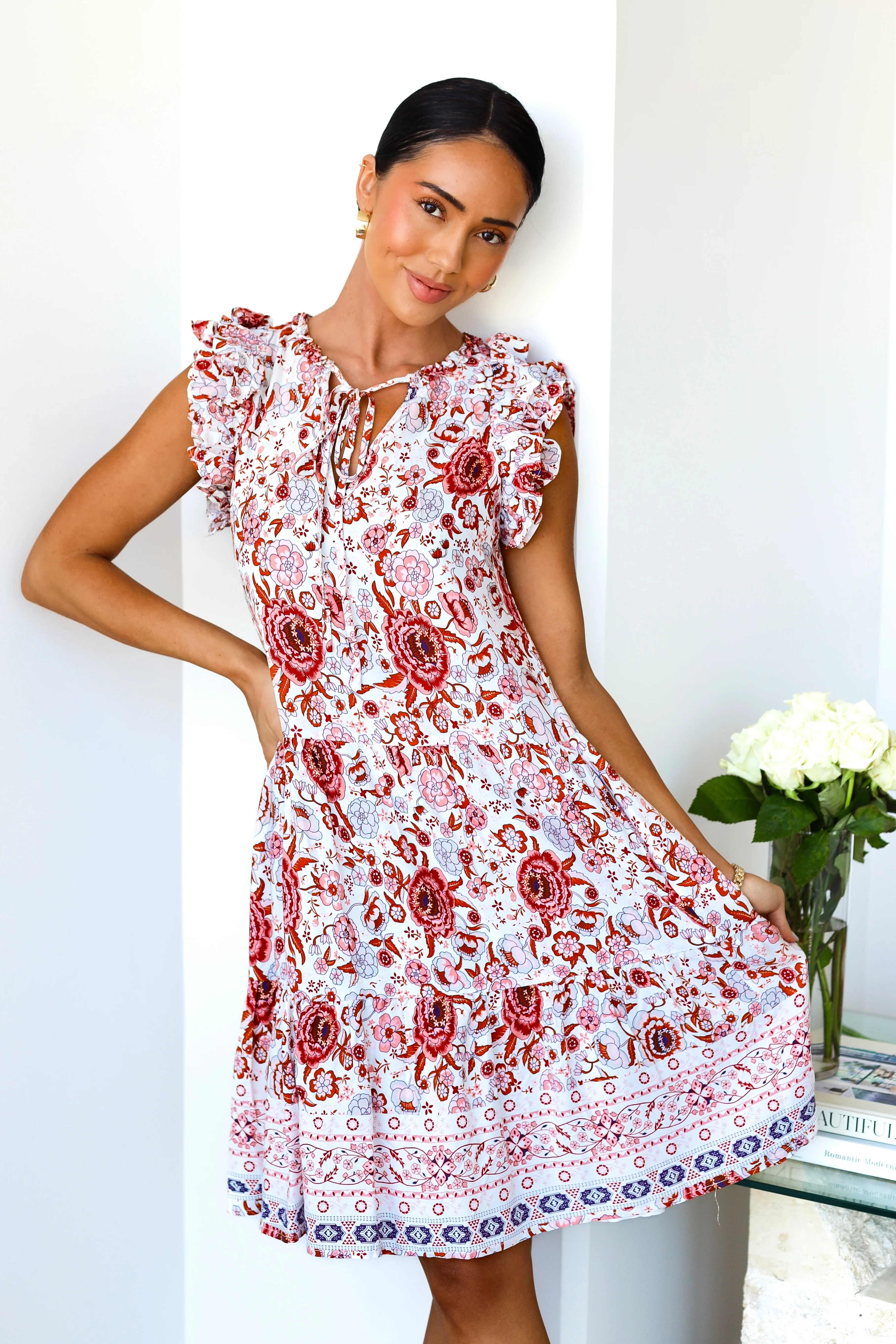 The Laurelian Rose Burst Dresses - XNAUWBI