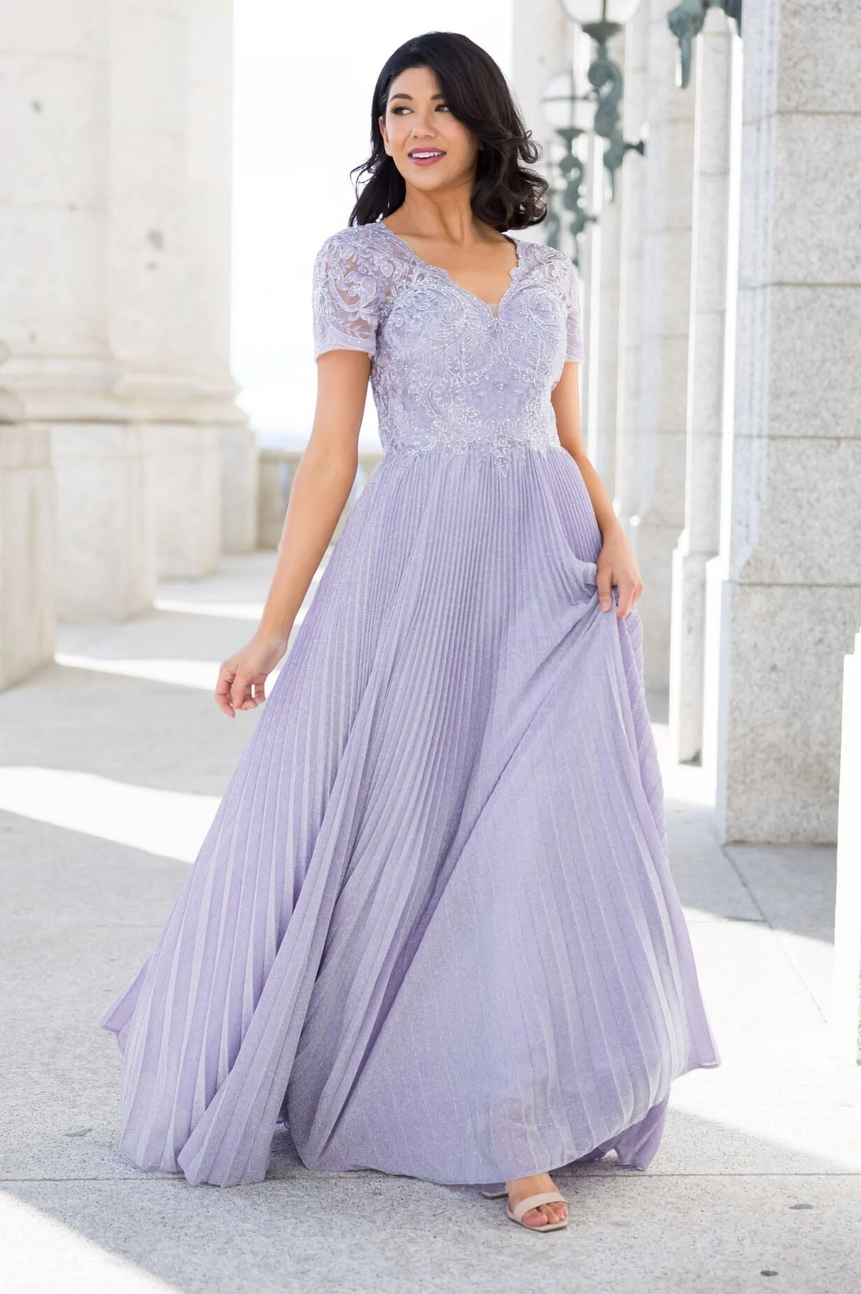 The Tiana Iris Sparkle Dresses - XNAUWBI