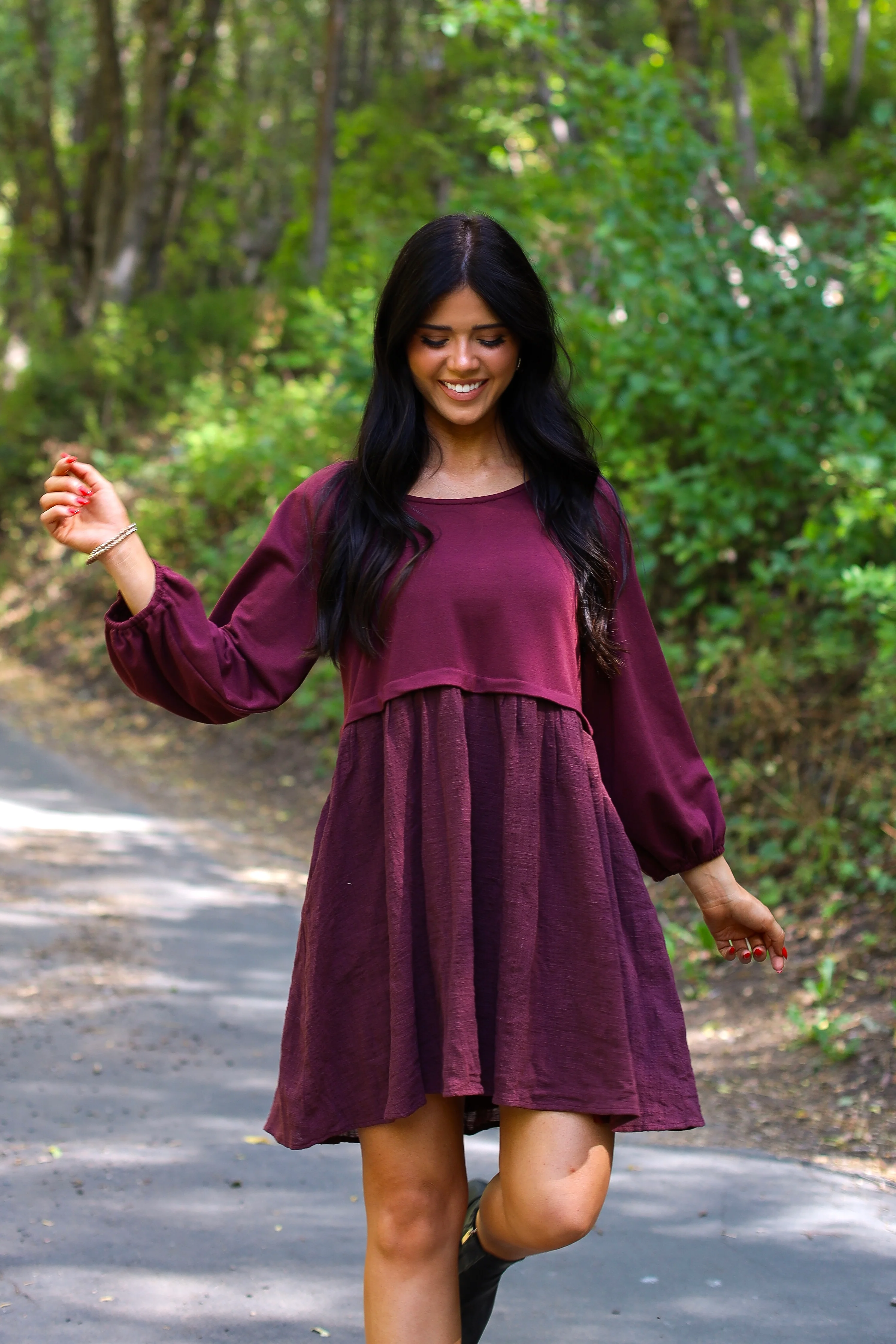 The Dawn Cranberry Dresses - XNAUWBI