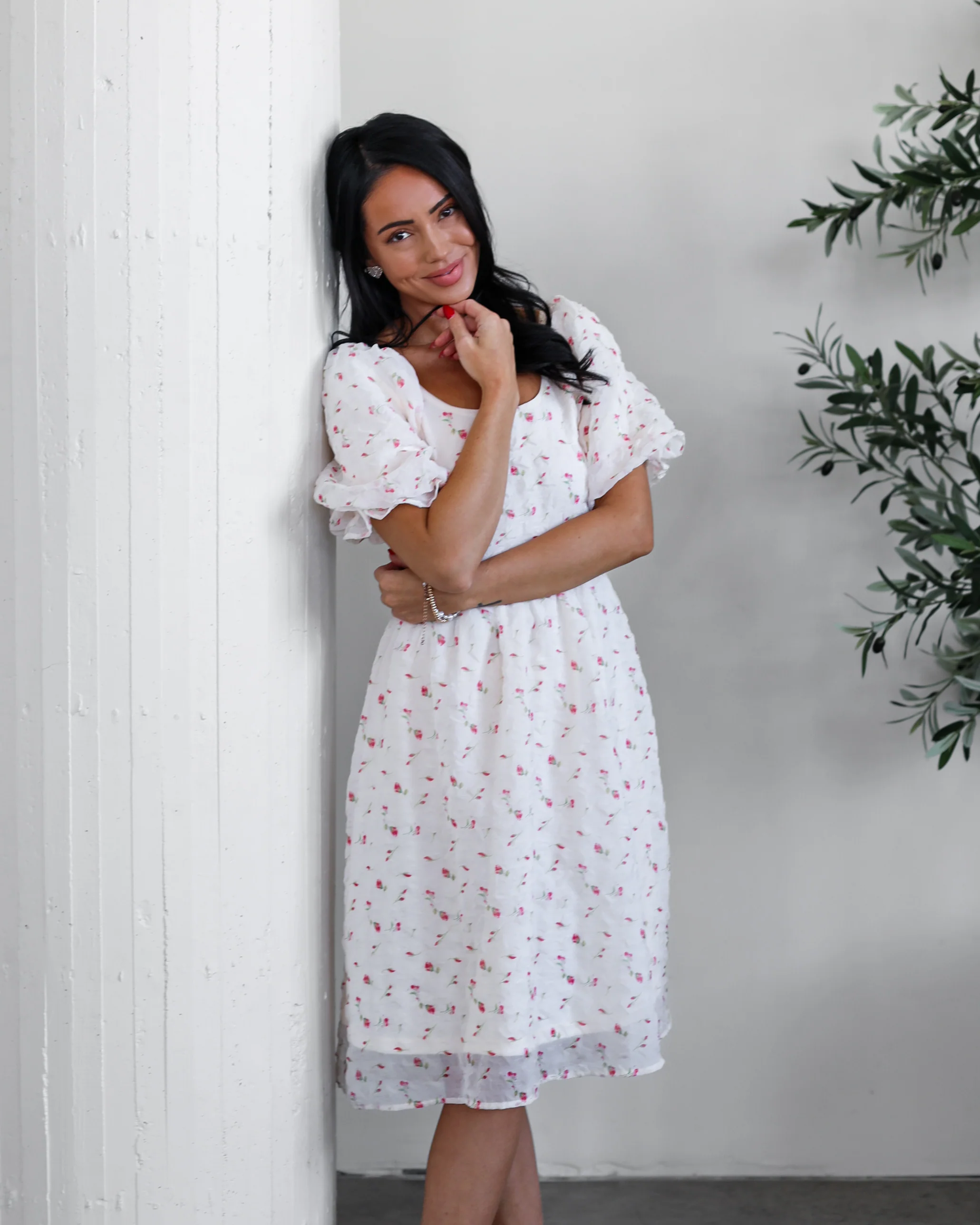 The Alta Raspberry Rose Dresses - XNAUWBI