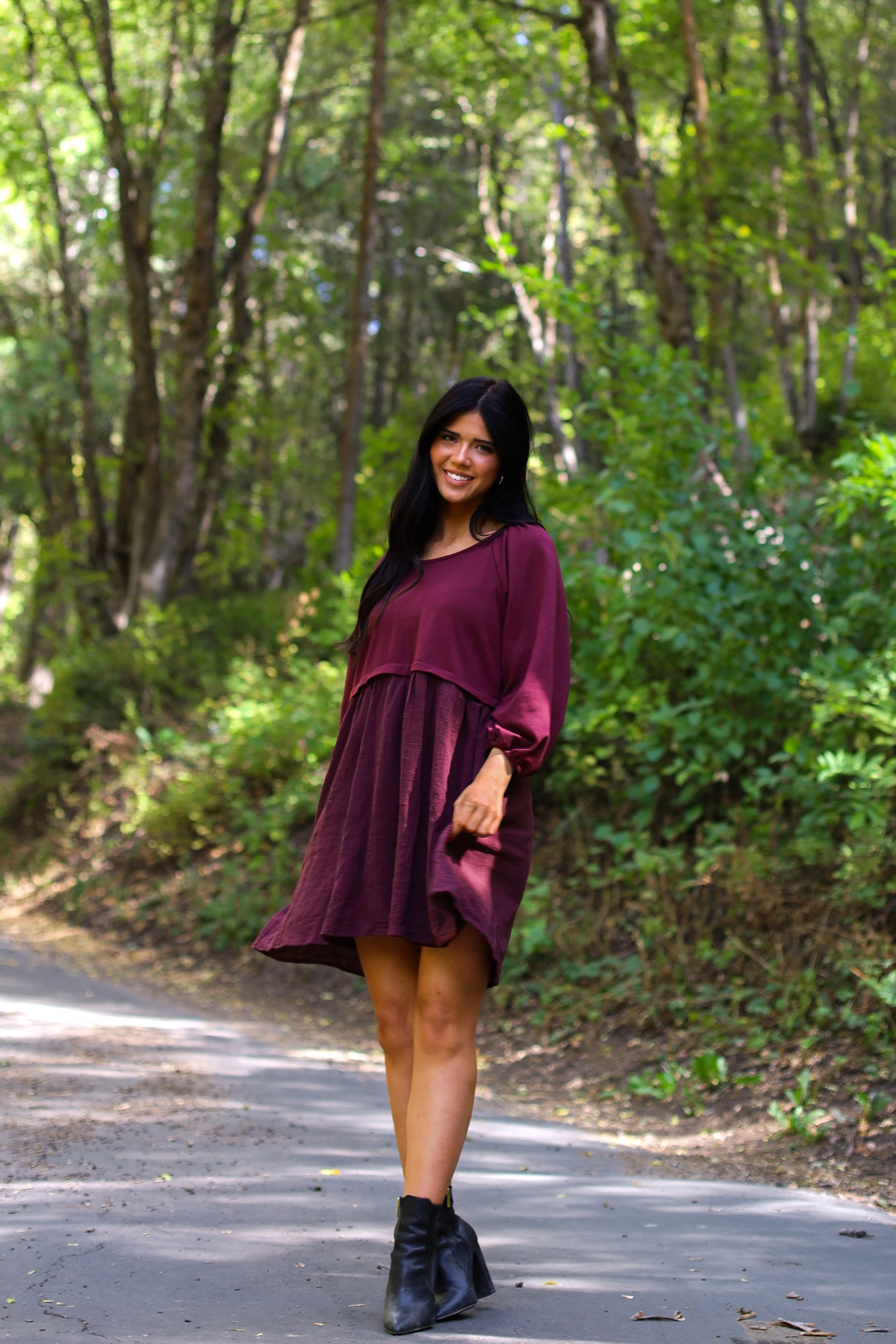 The Dawn Cranberry Dresses - XNAUWBI