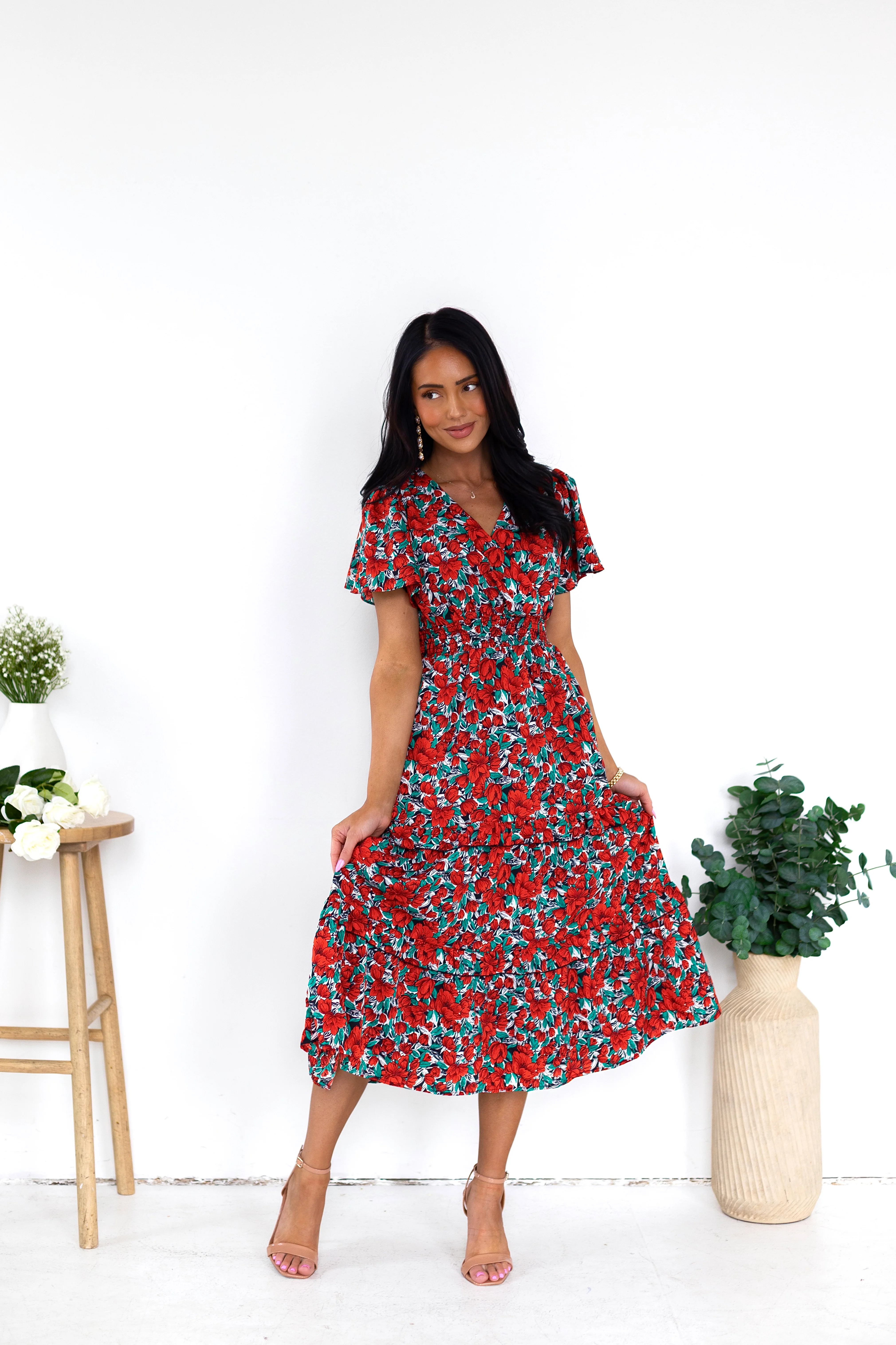 The Jessa Coral Reef Dresses - XNAUWBI