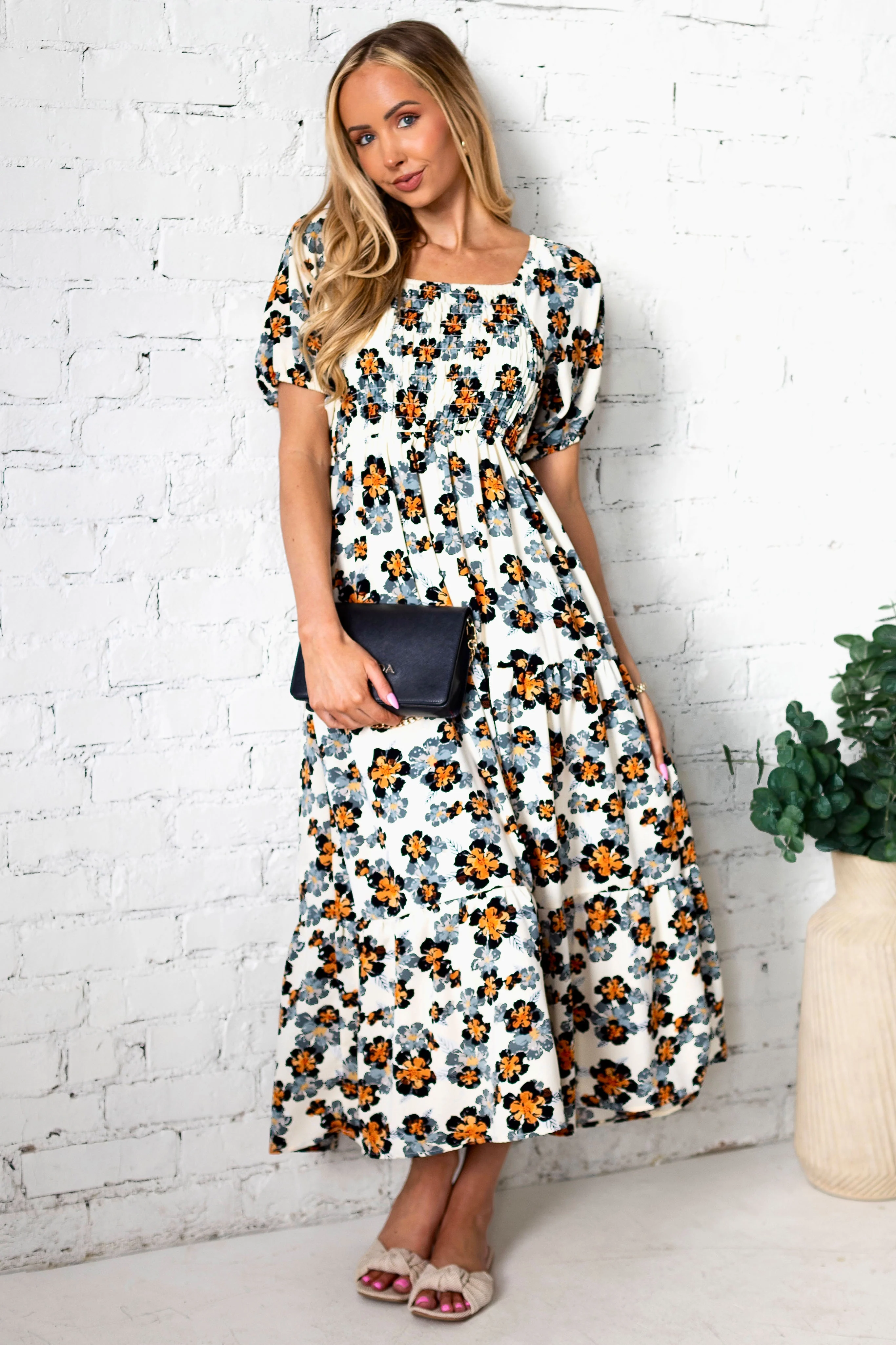 The Indy Tangerine Twist Dresses - XNAUWBI