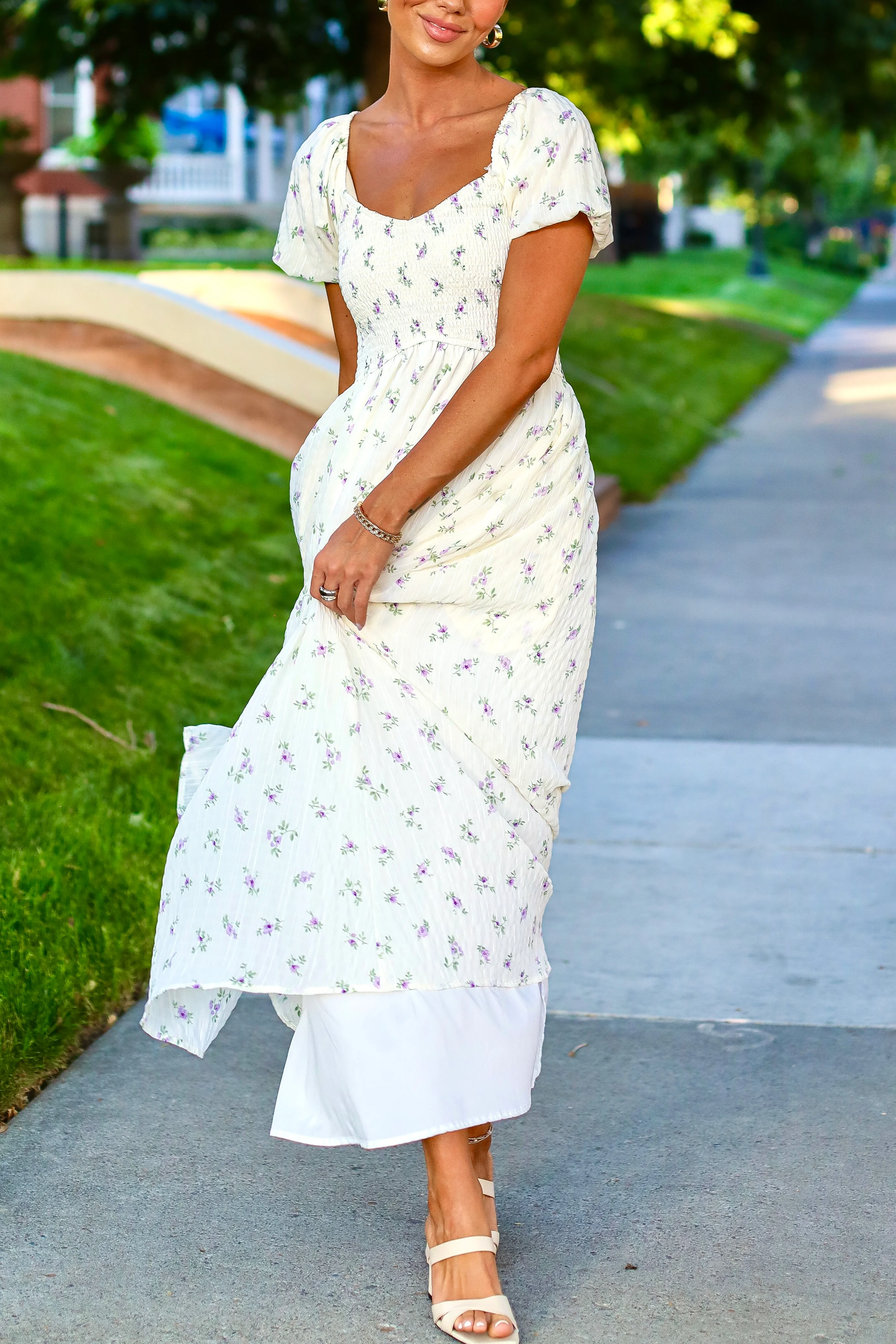 The Miley Bits of Lavender Dresses - XNAUWBI