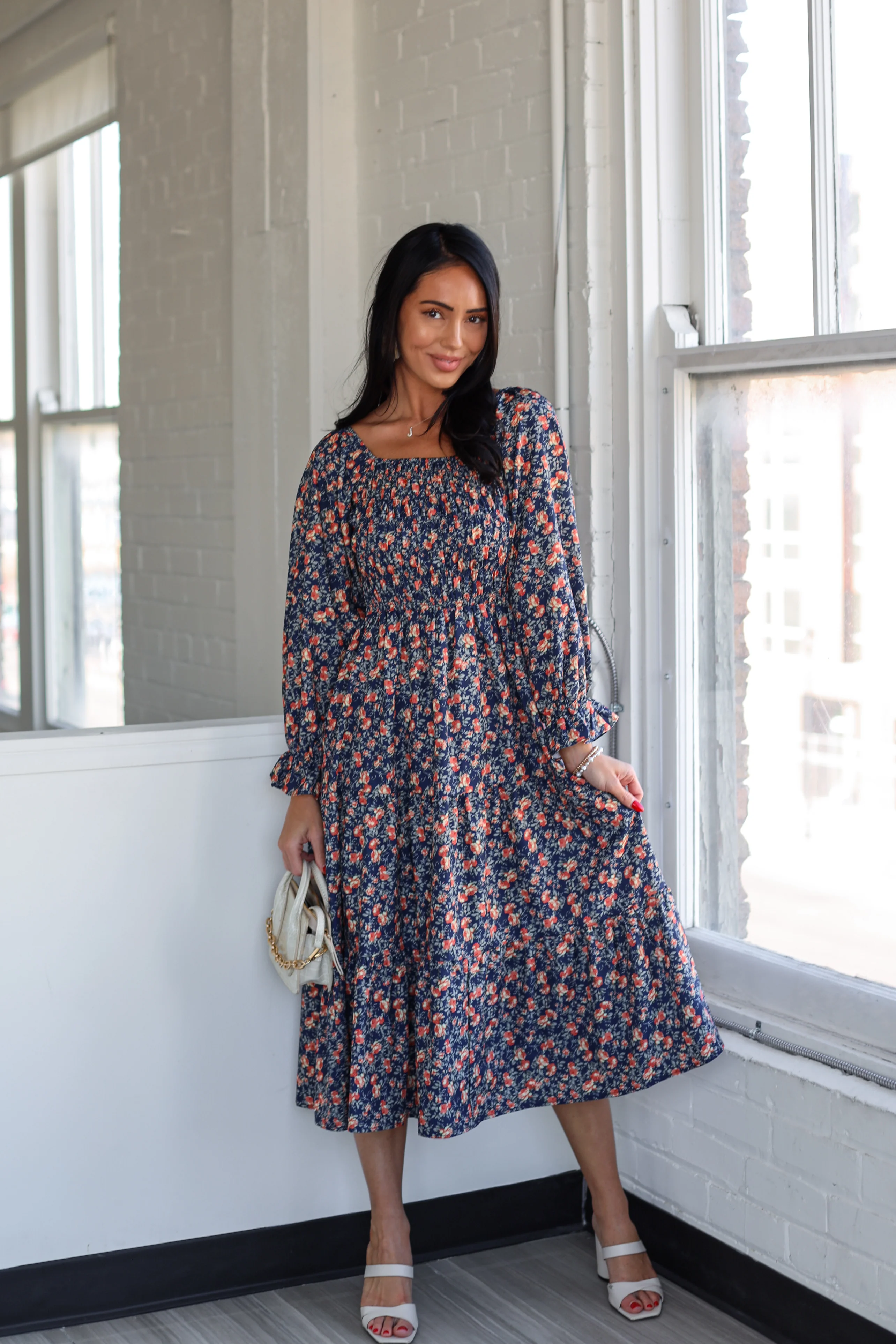 The Sullivan Citrus Bloom Dresses - XNAUWBI
