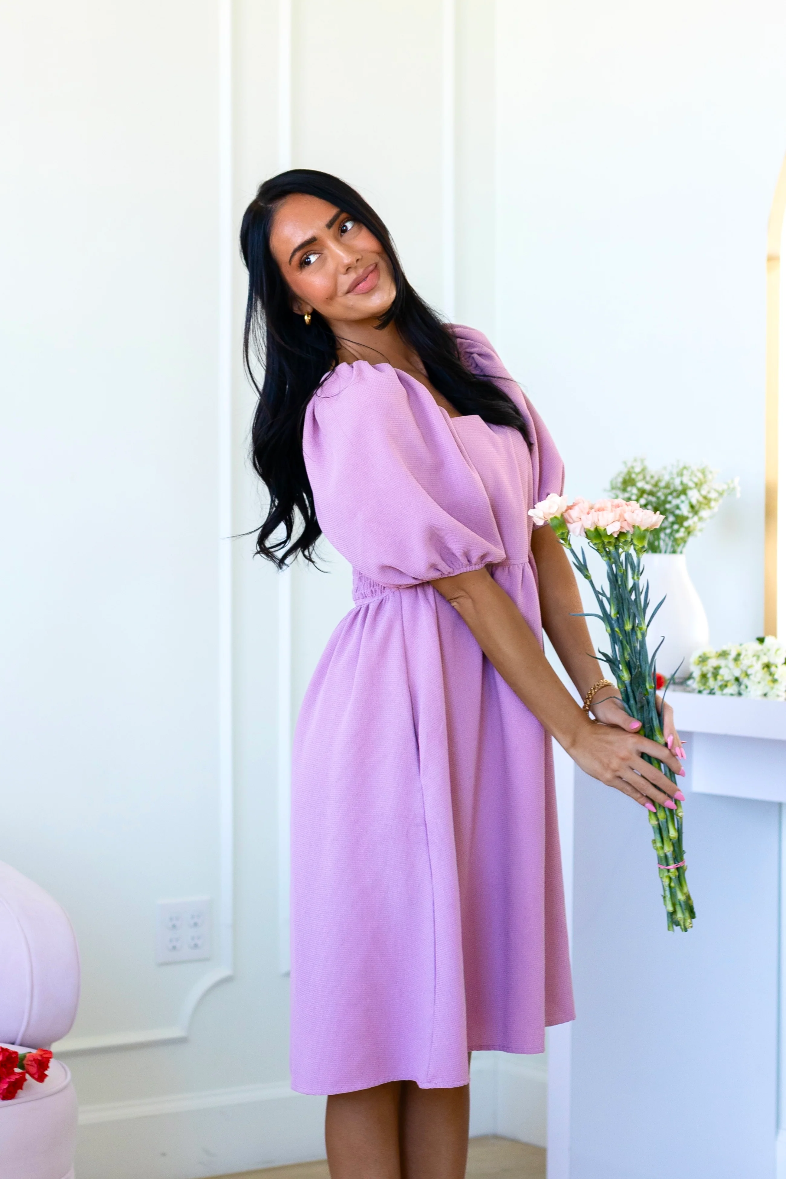 The Jaceline Dusty Mauve Dresses - XNAUWBI
