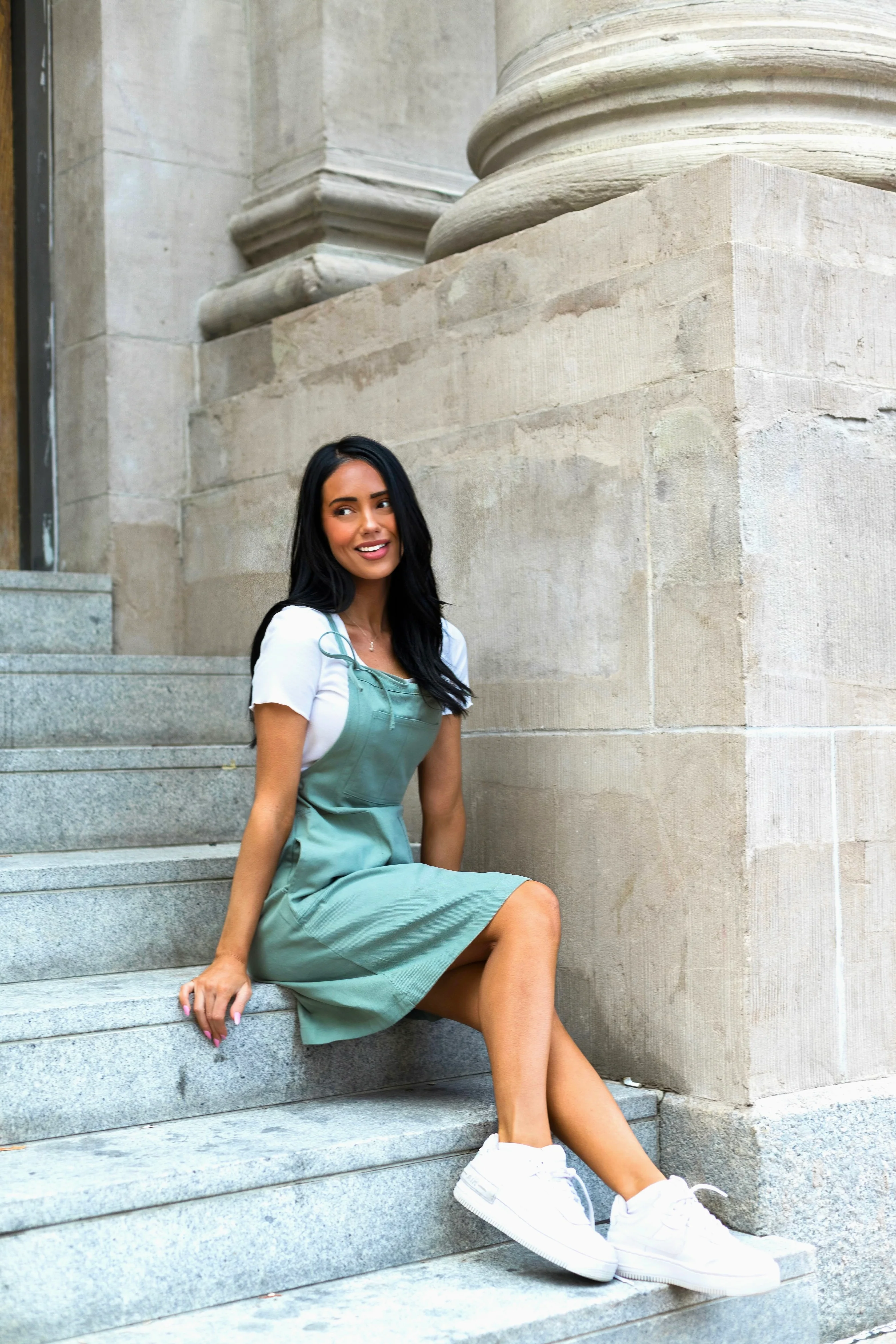 The Cheyanne Olive Dresses - XNAUWBI