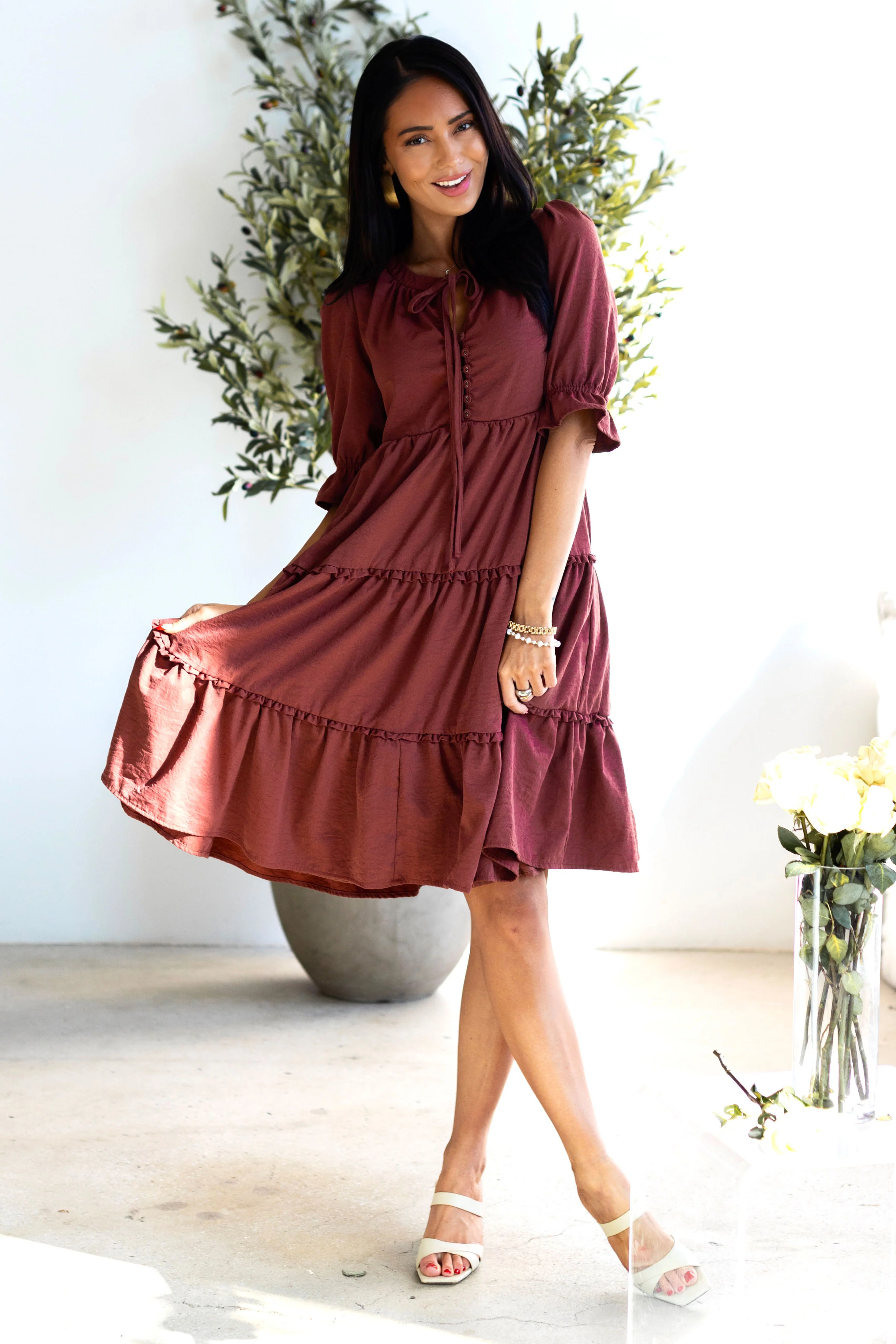 The Dove Apple Butter Dresses - XNAUWBI