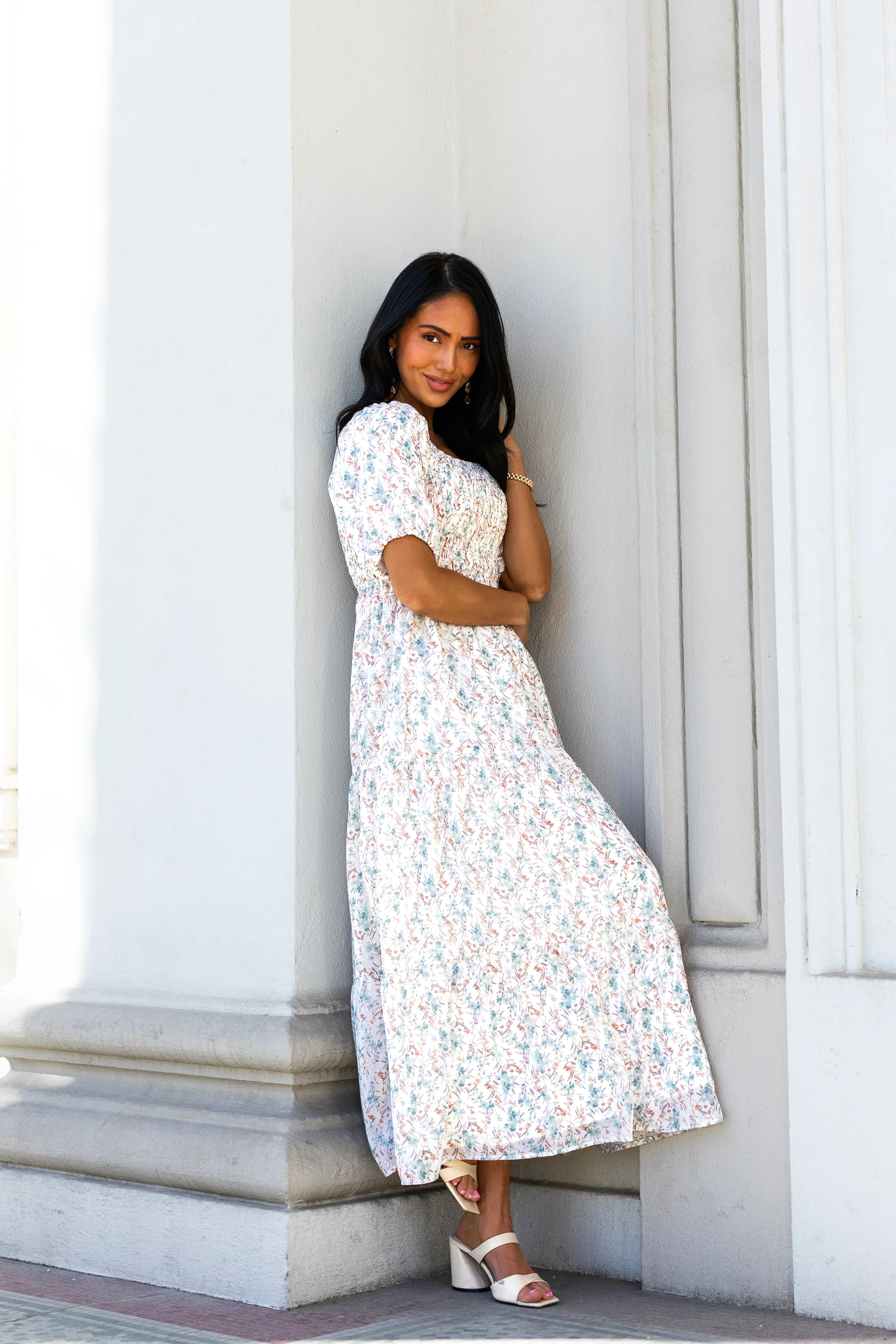 The Indy Seaglass Blossom Dresses - XNAUWBI