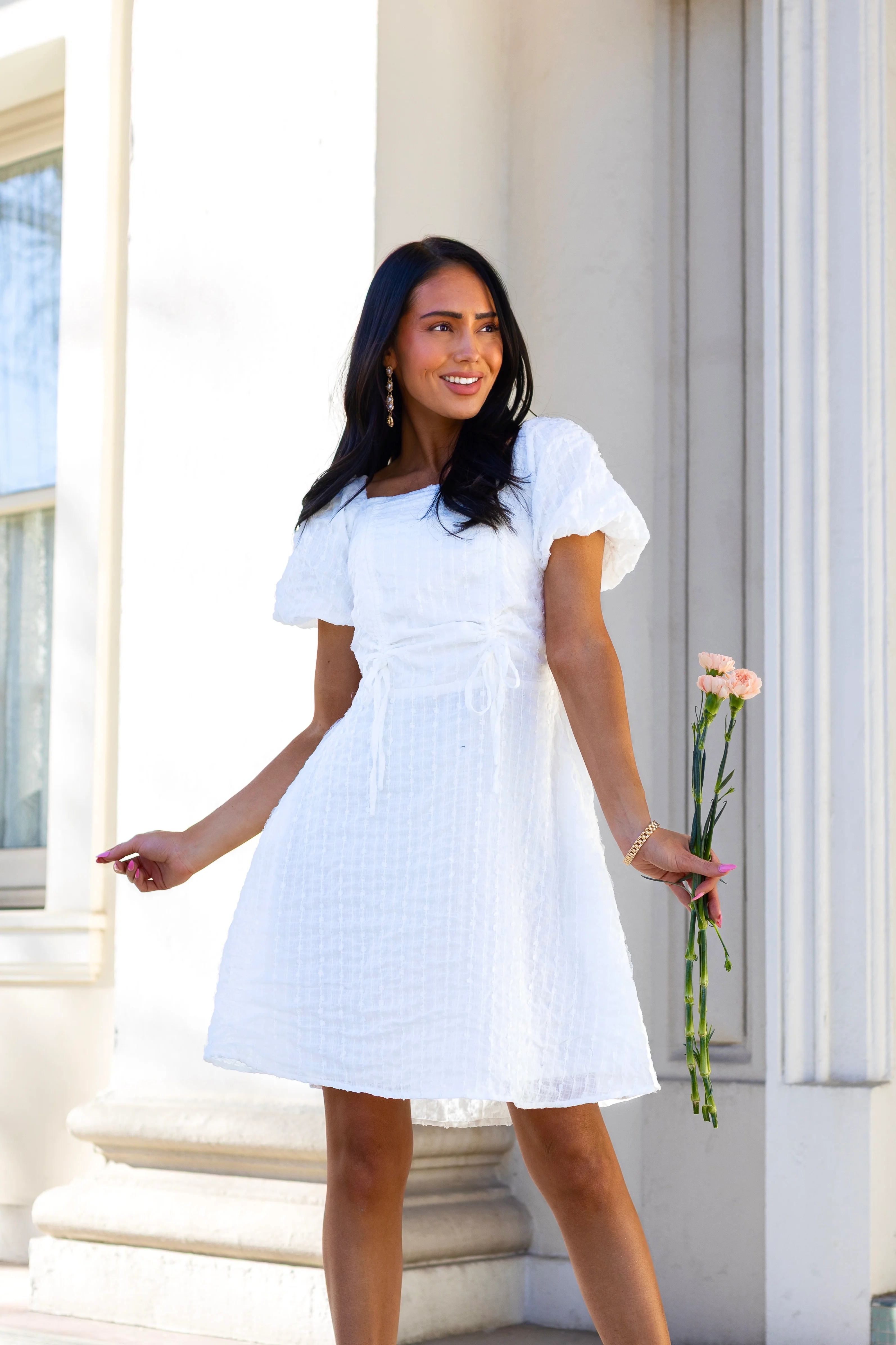 The Saylor White Dresses - XNAUWBI