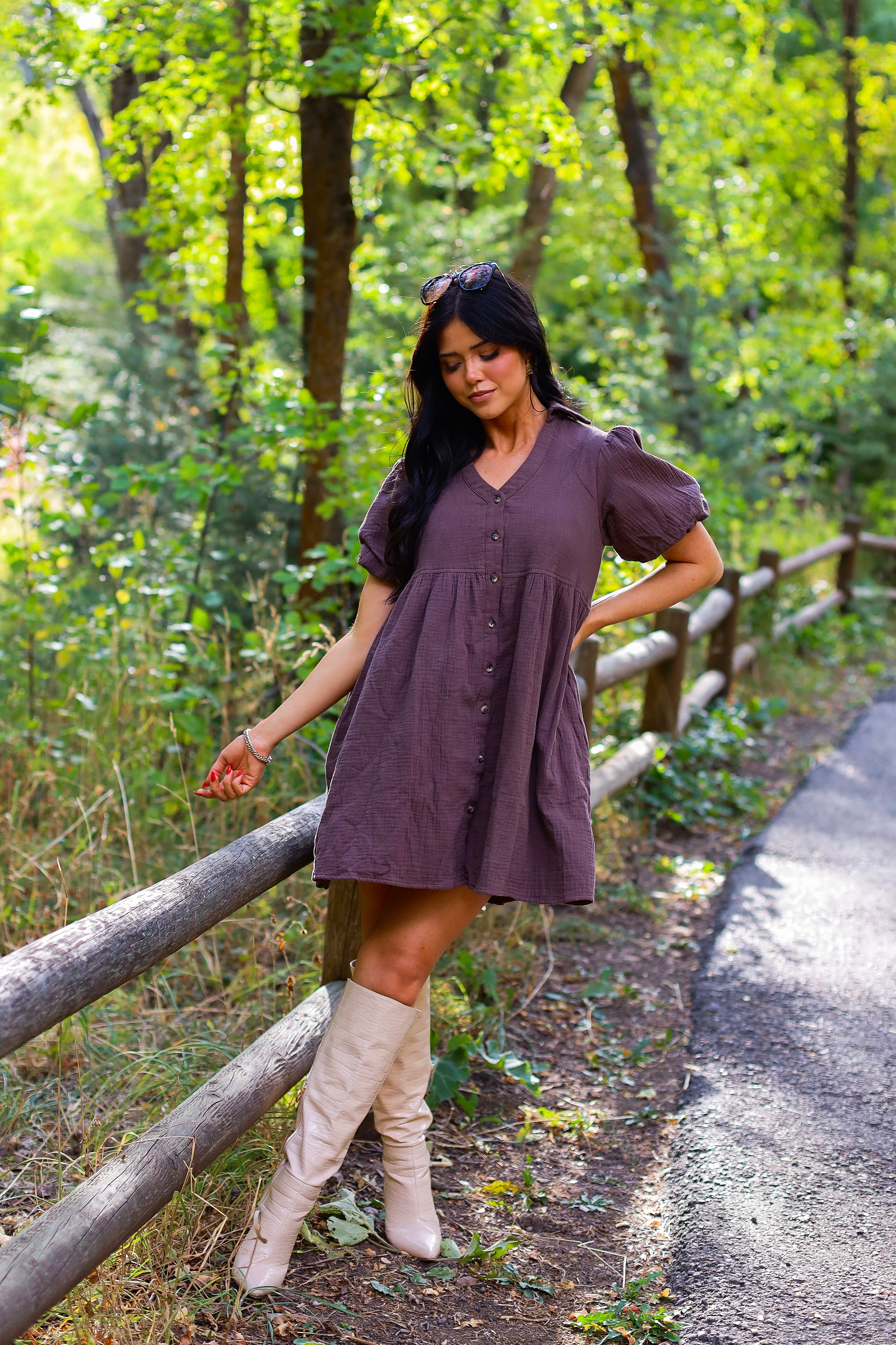 The Cheyenne Bitter Chocolate Dresses - XNAUWBI