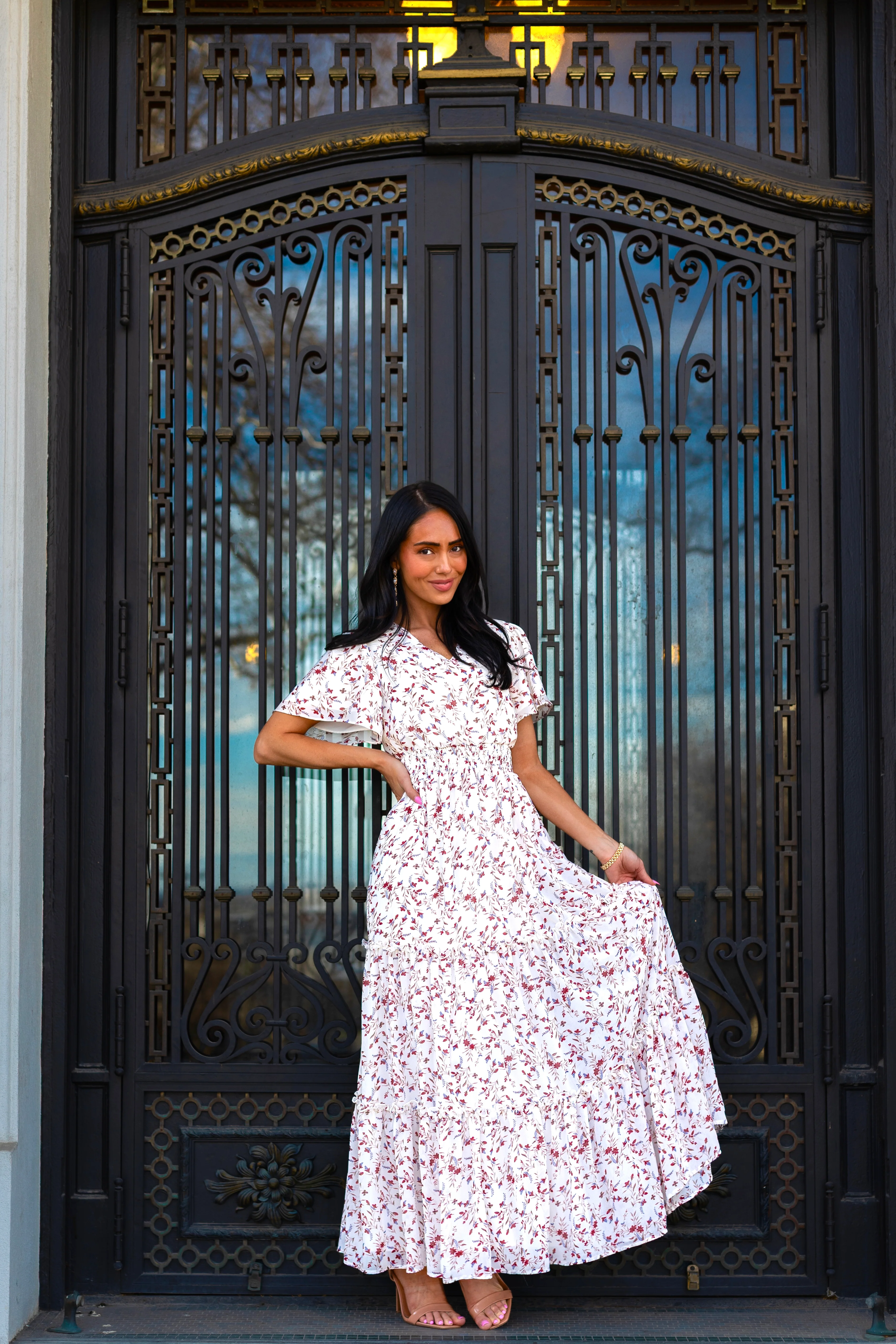 The Eden Vintage Rosewood Dresses - XNAUWBI