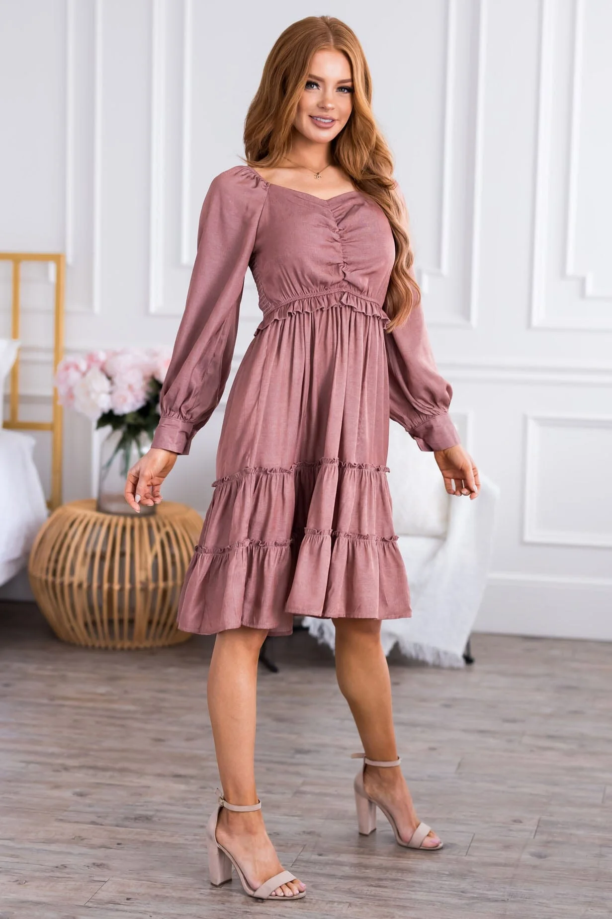 The Rhea Ginger Dresses - XNAUWBI