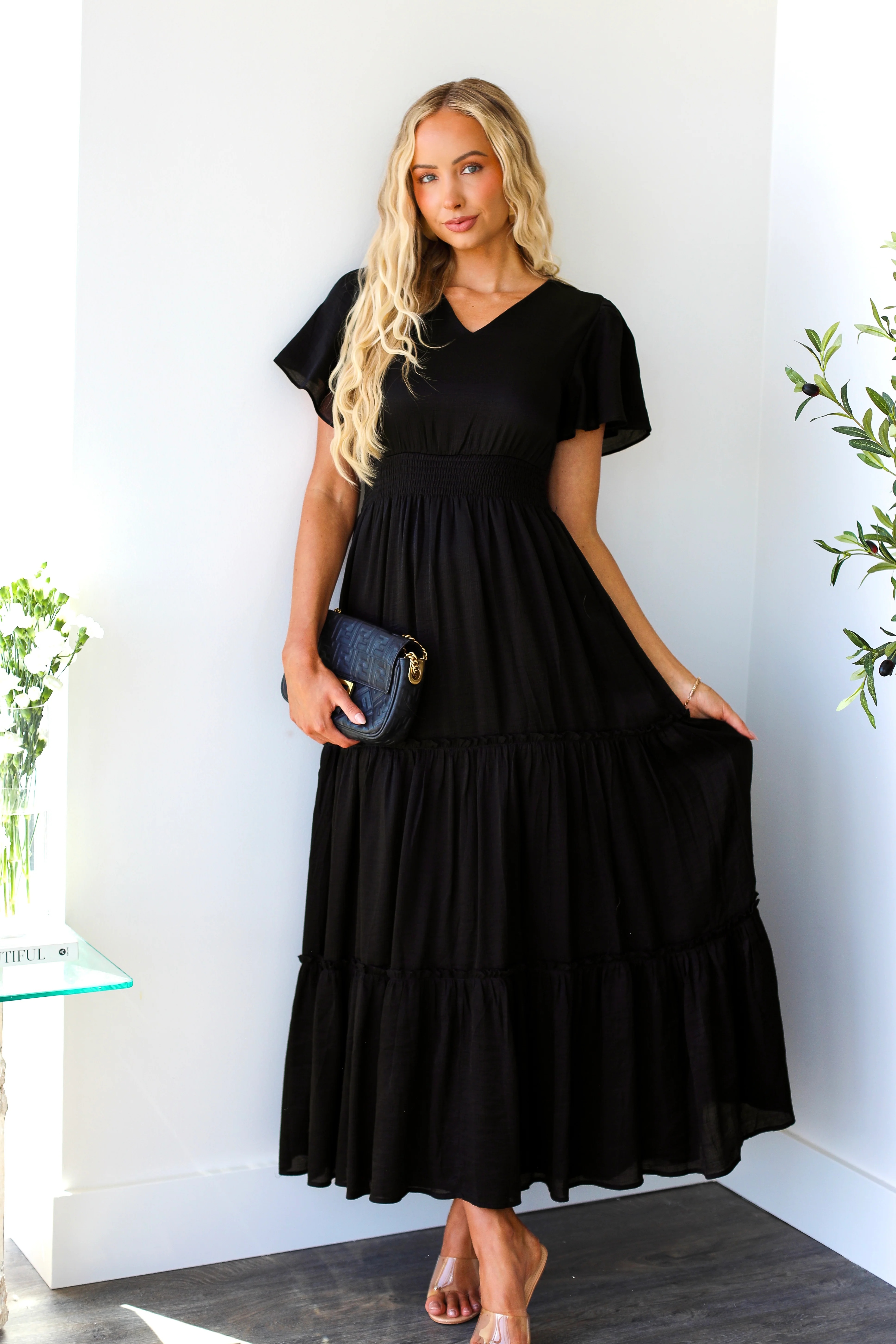 The Taylor Black Dresses - XNAUWBI