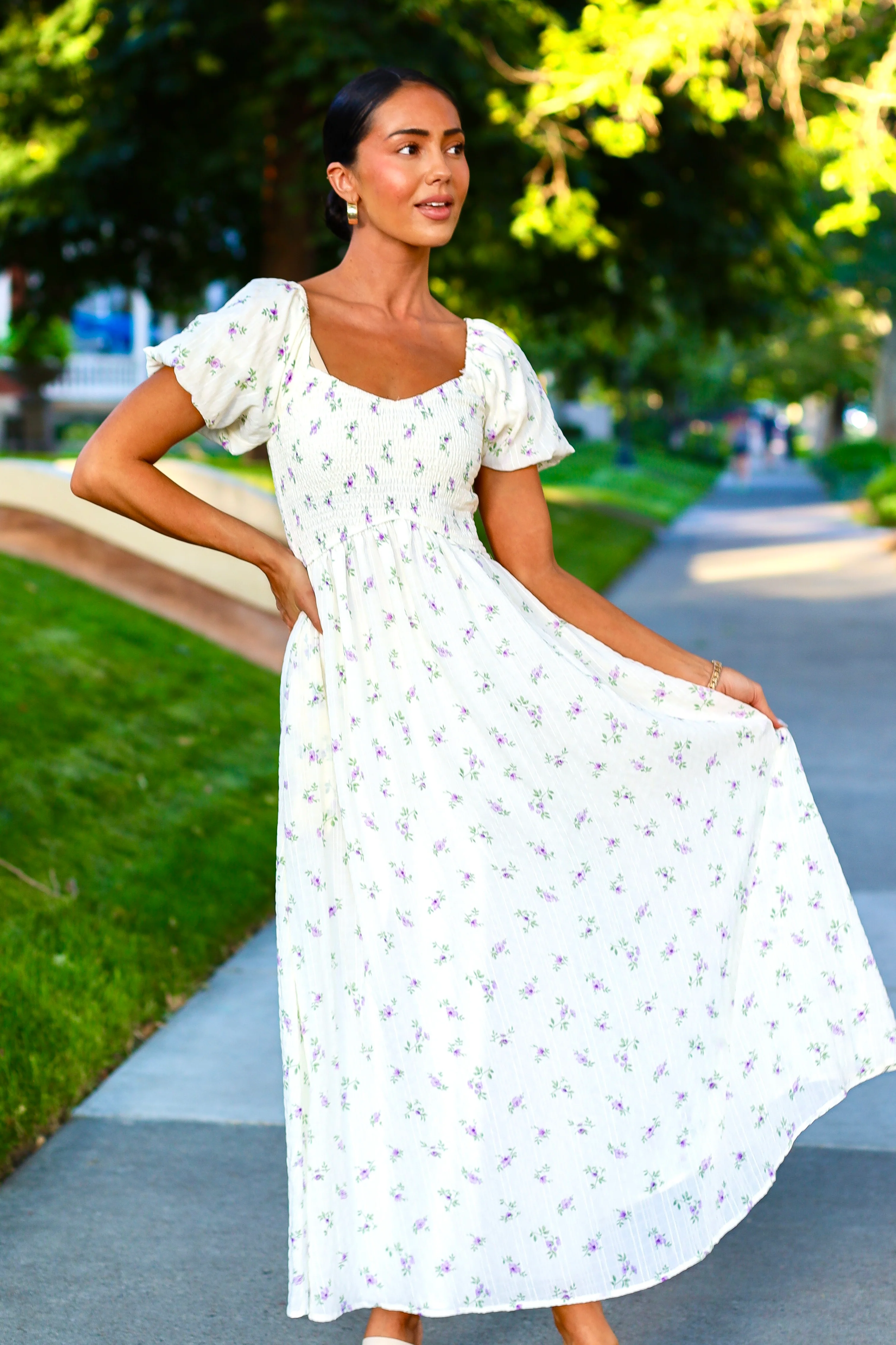 The Miley Bits of Lavender Dresses - XNAUWBI