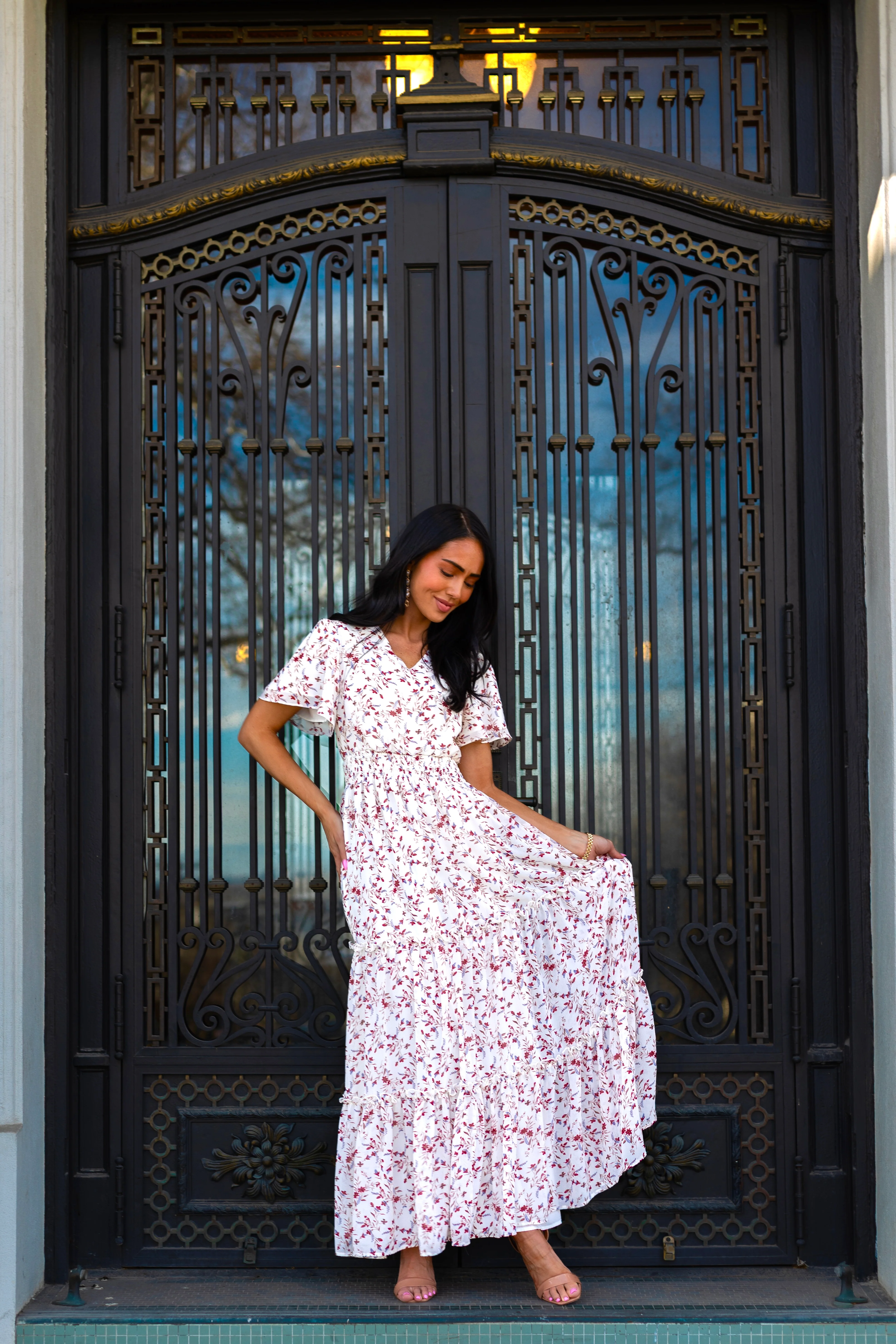 The Eden Vintage Rosewood Dresses - XNAUWBI