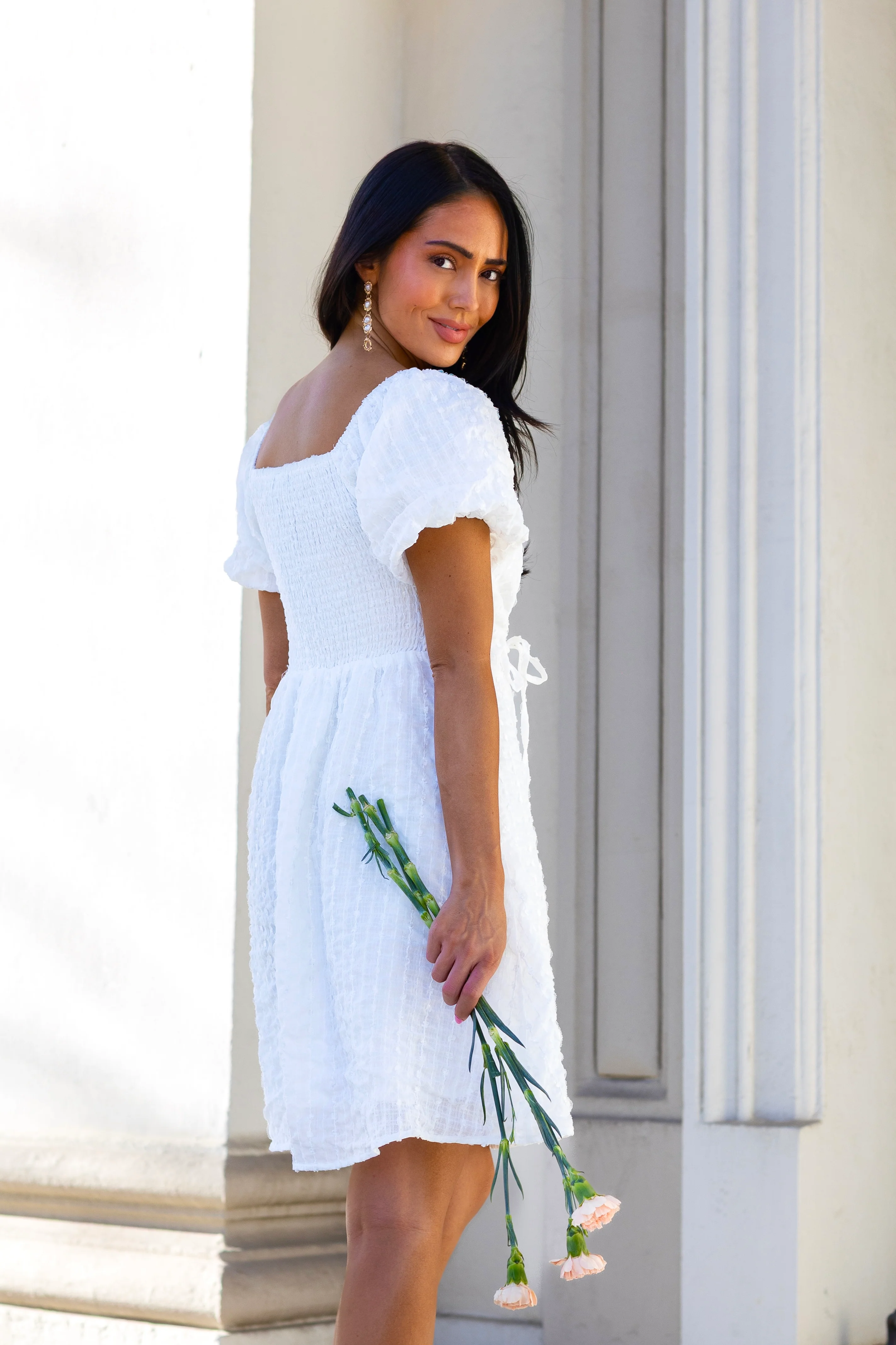 The Saylor White Dresses - XNAUWBI