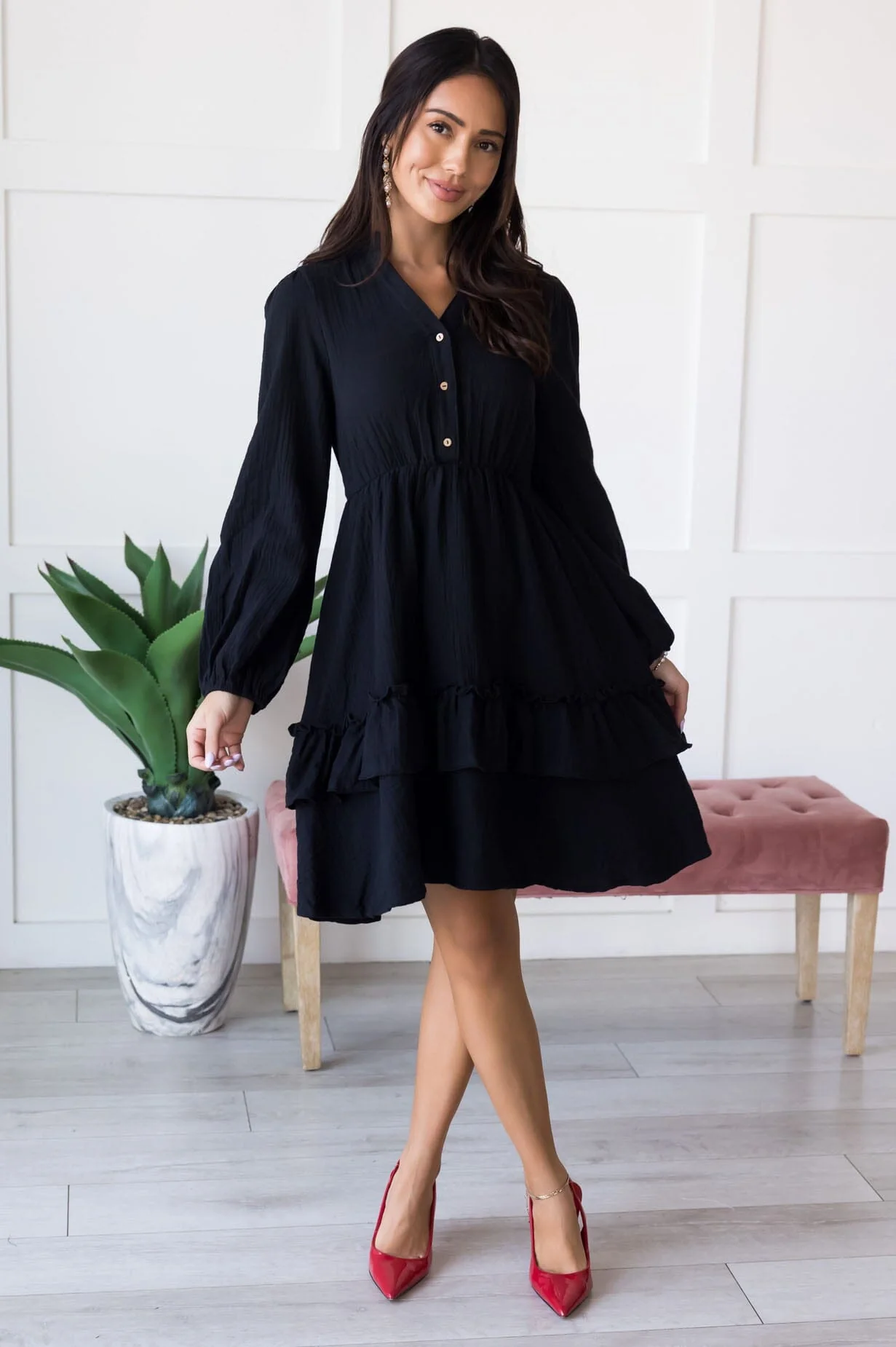 The Sandra Black Dresses - XNAUWBI