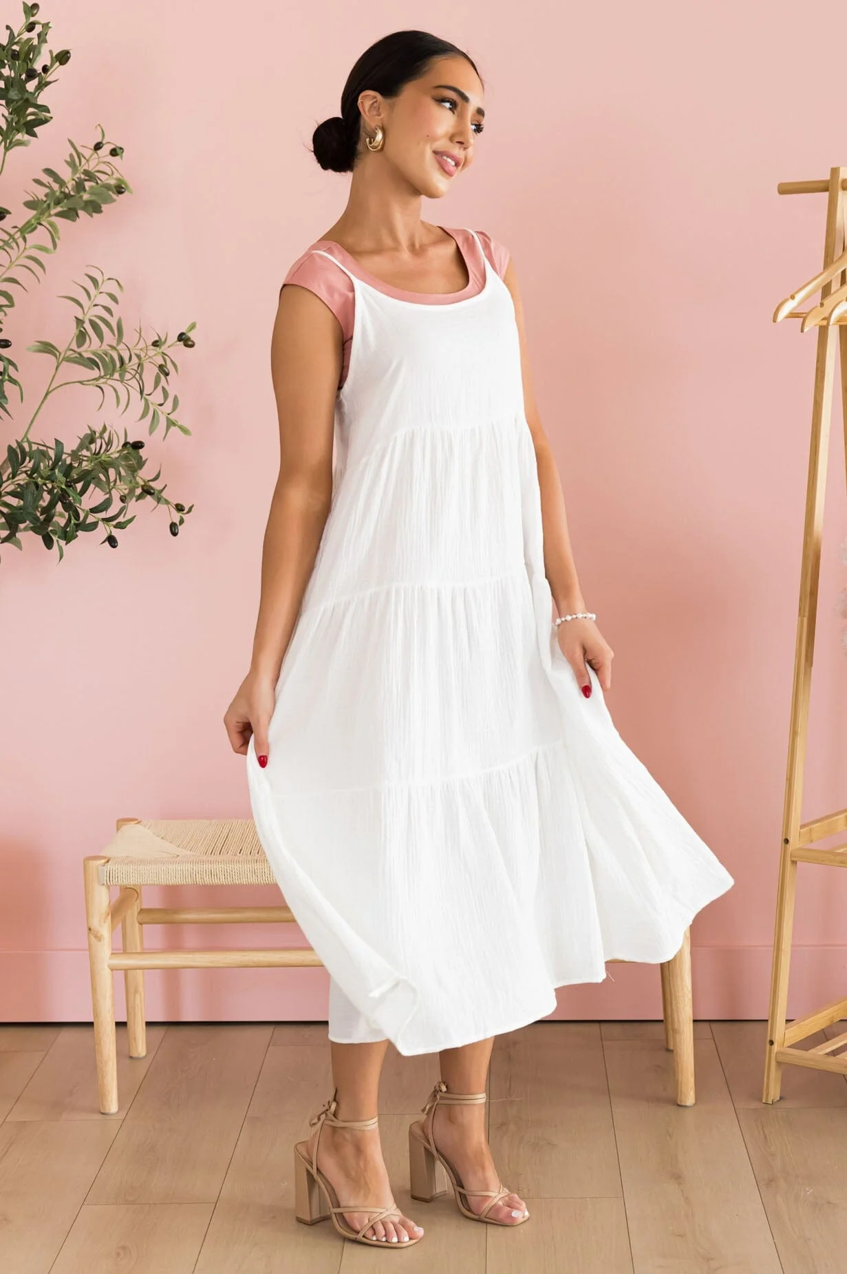 The Loranna White Dresses - XNAUWBI