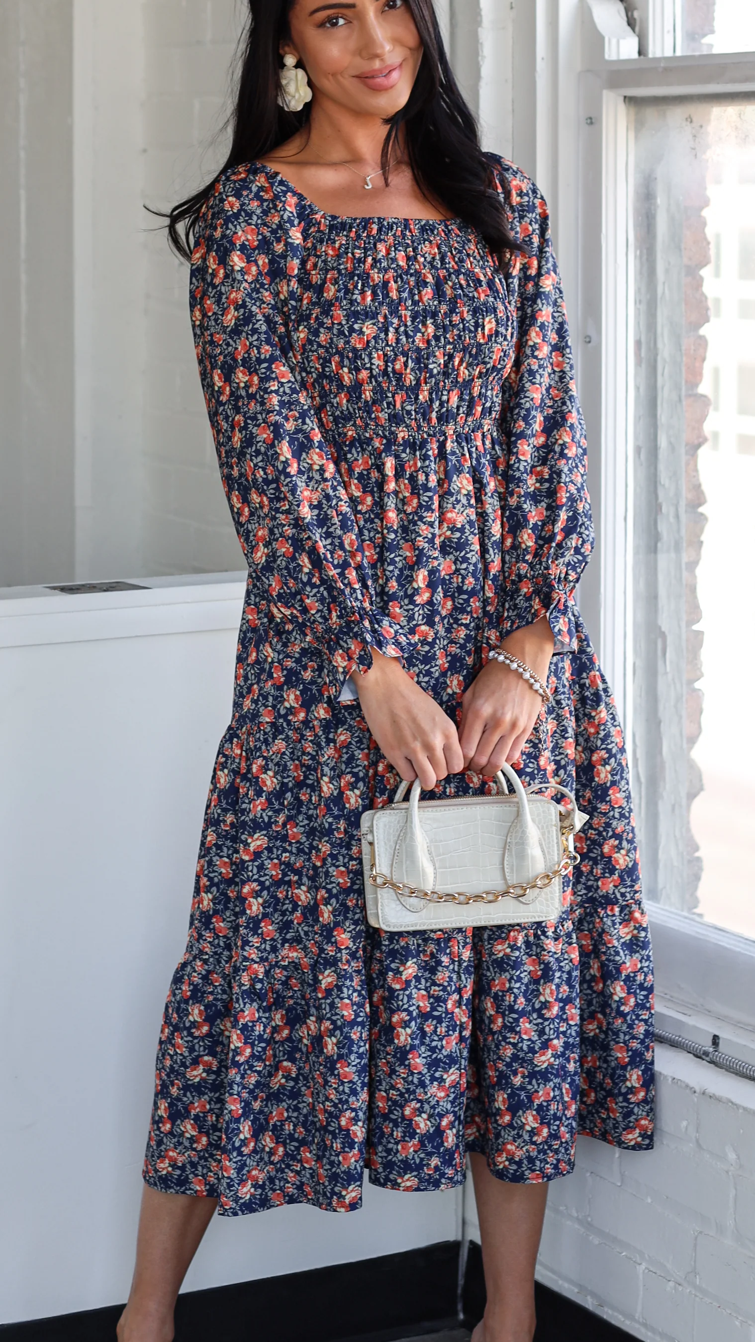 The Sullivan Citrus Bloom Dresses - XNAUWBI