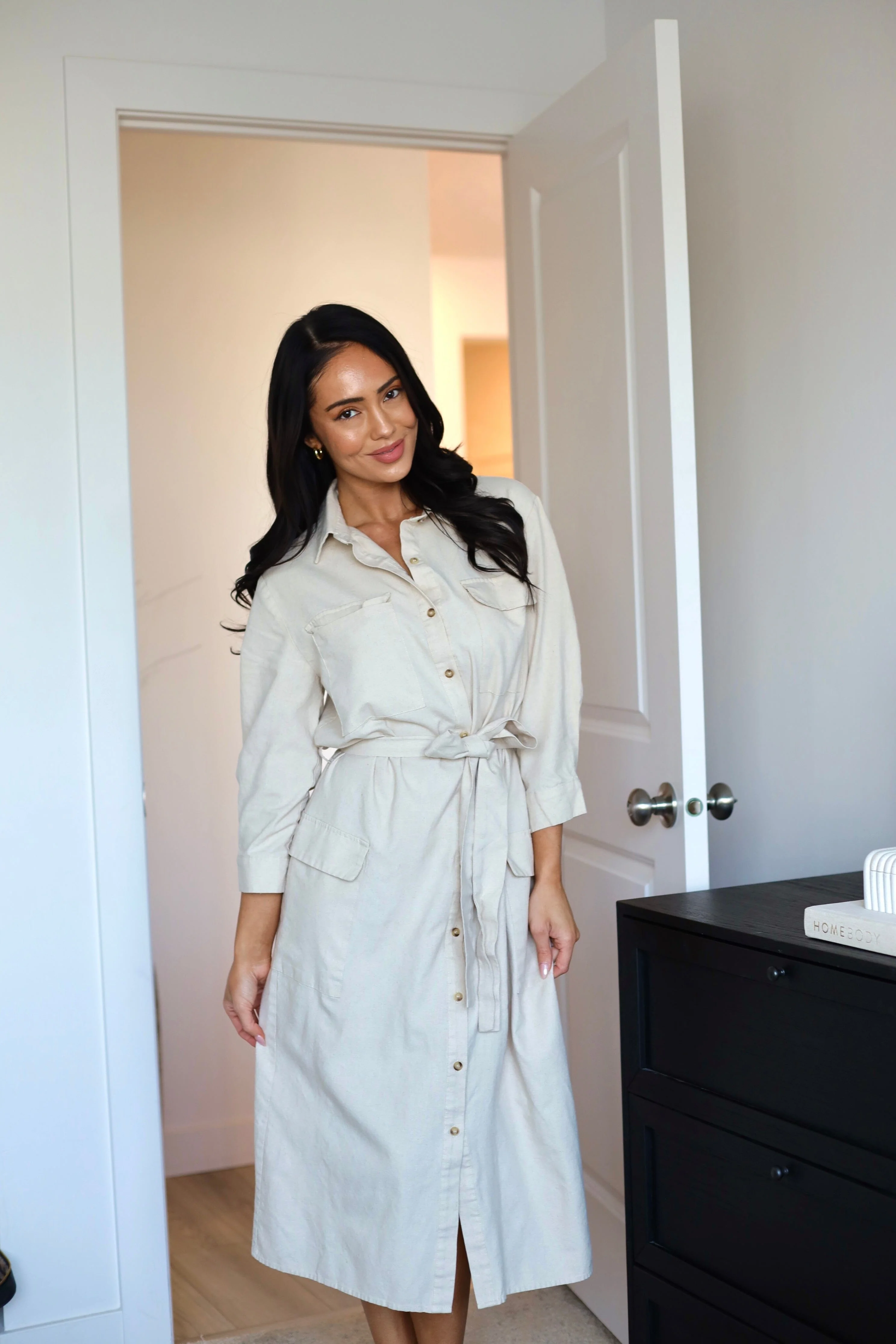 The Gil Oatmeal Dresses - XNAUWBI