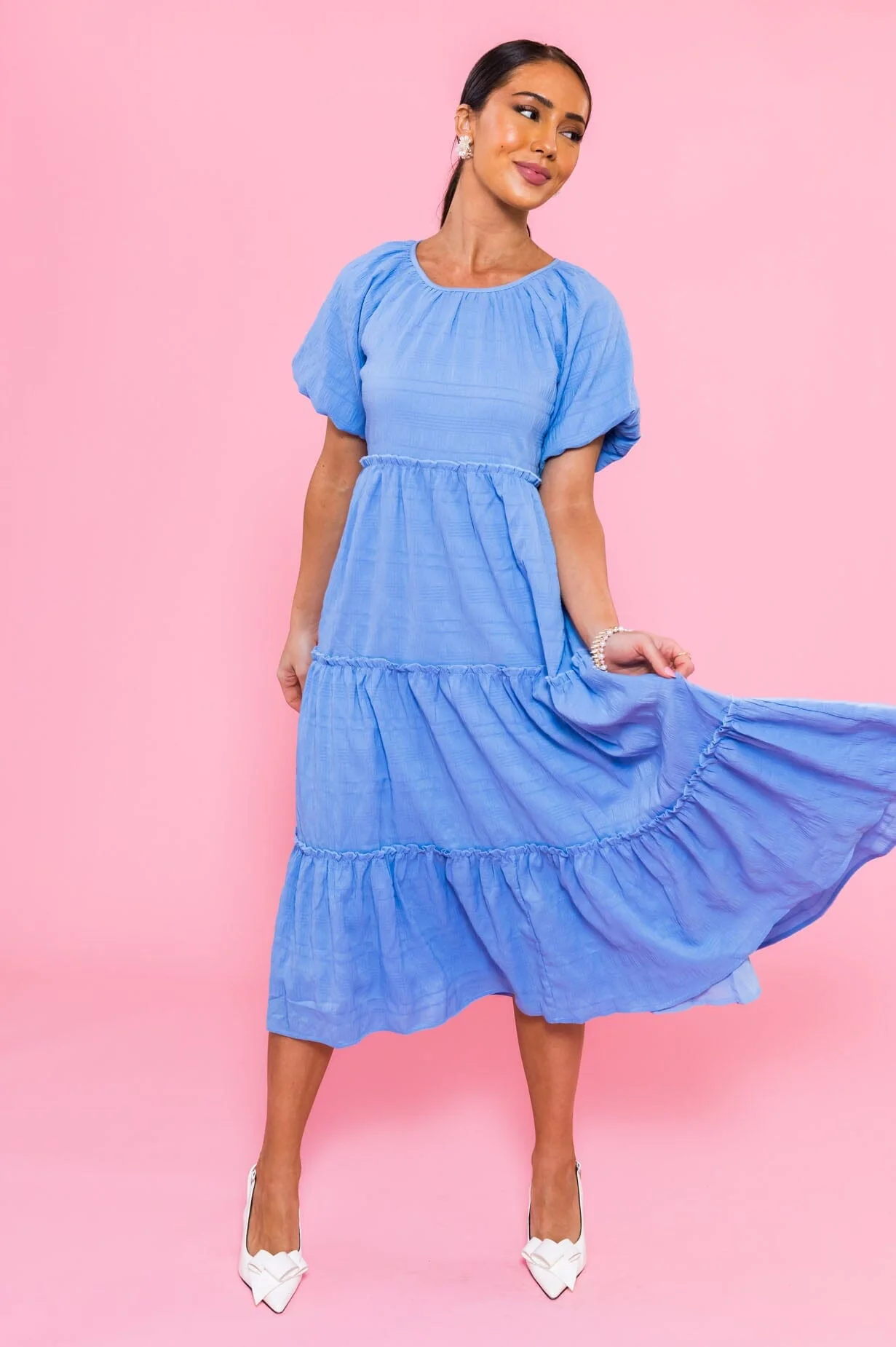 The Serena Ultramarine Dresses - XNAUWBI