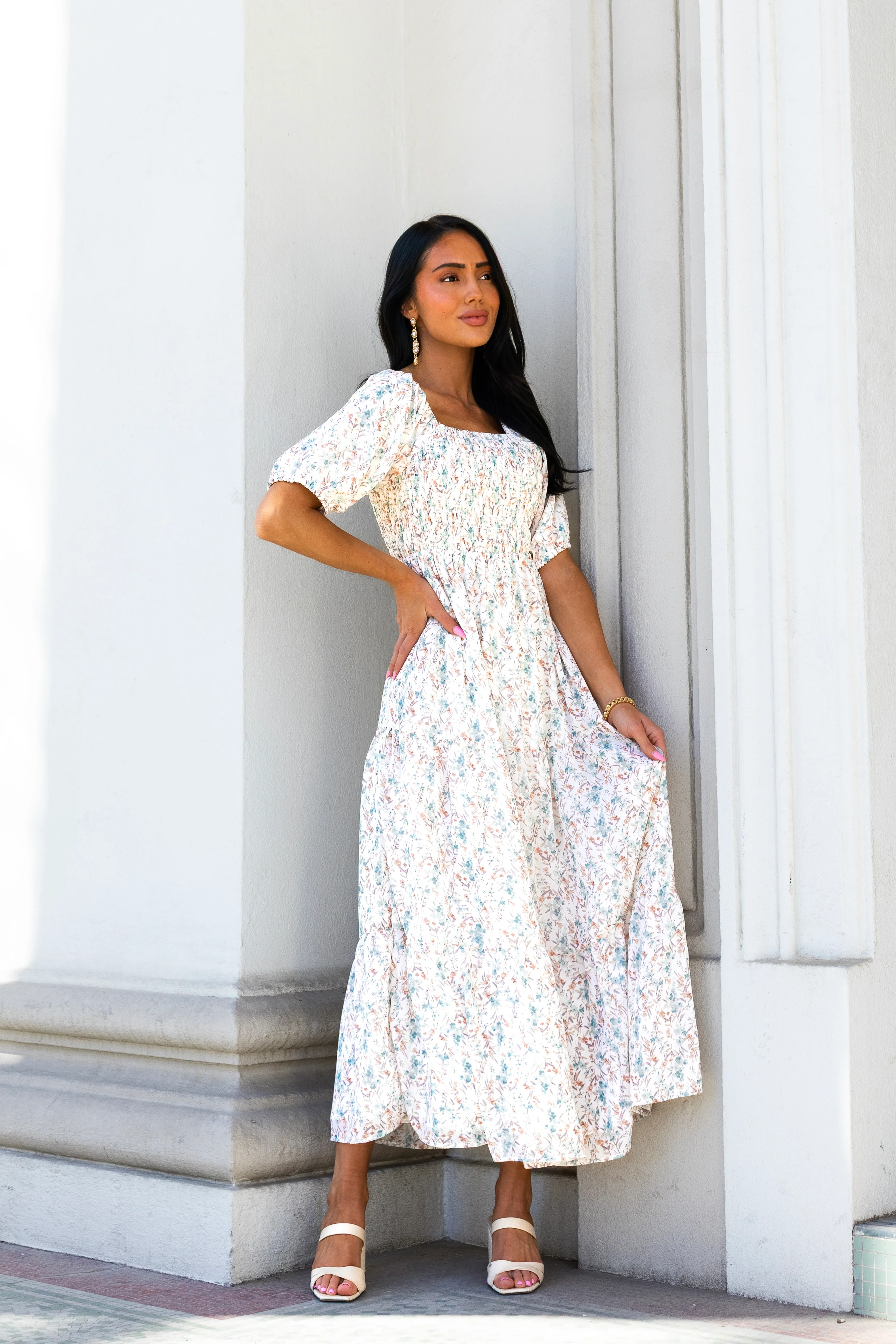 The Indy Seaglass Blossom Dresses - XNAUWBI