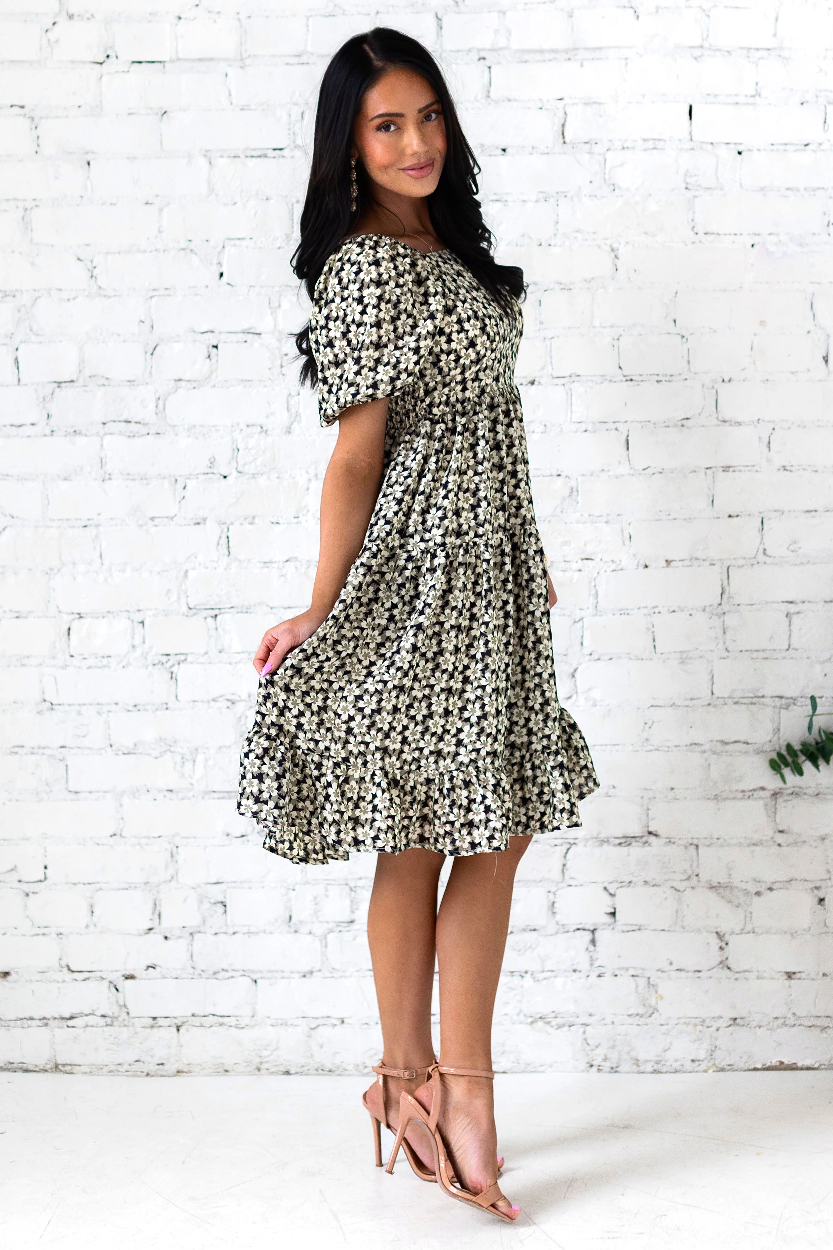 The Poppy Midnight Daisy Dresses - XNAUWBI