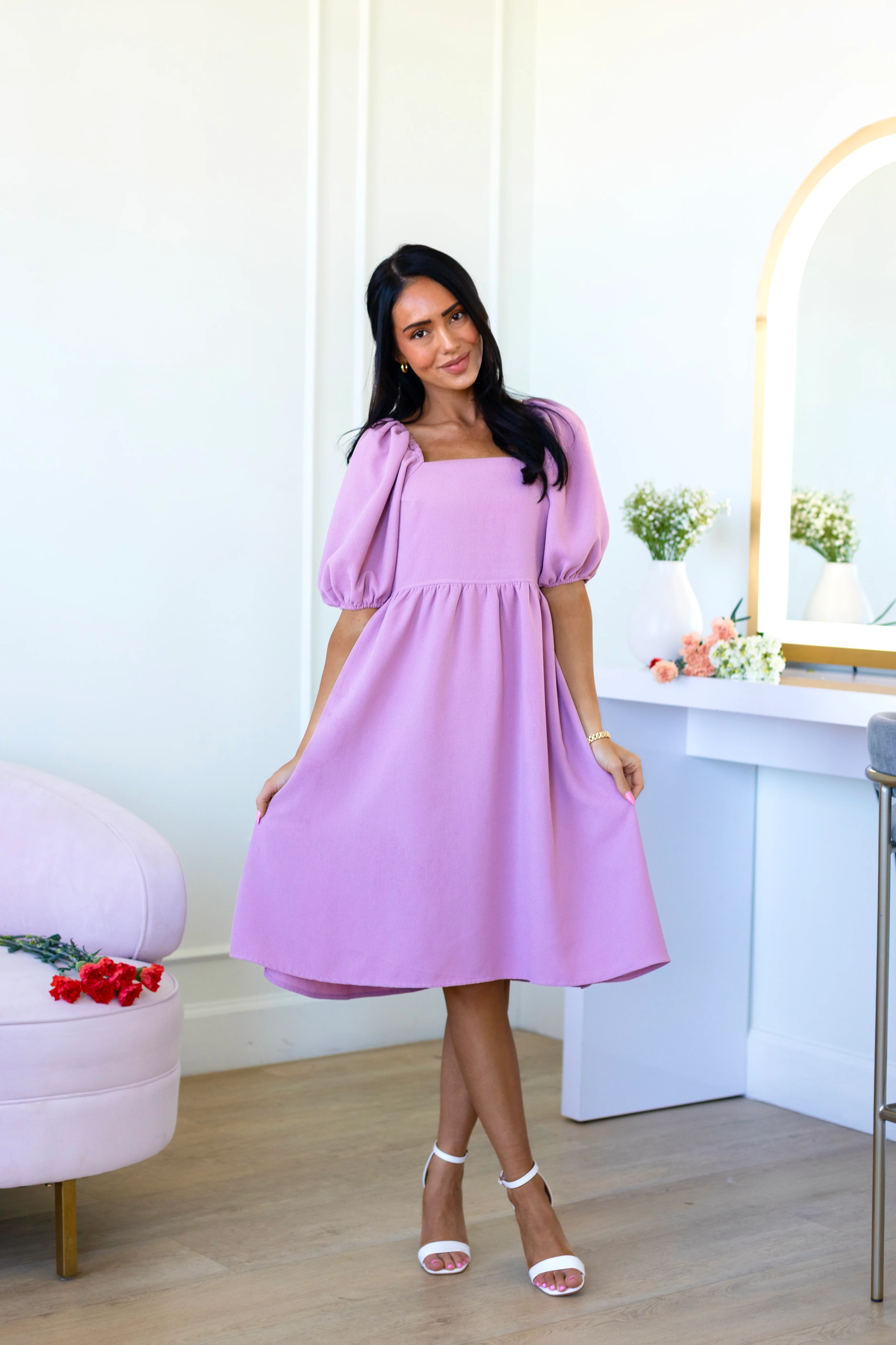 The Jaceline Dusty Mauve Dresses - XNAUWBI