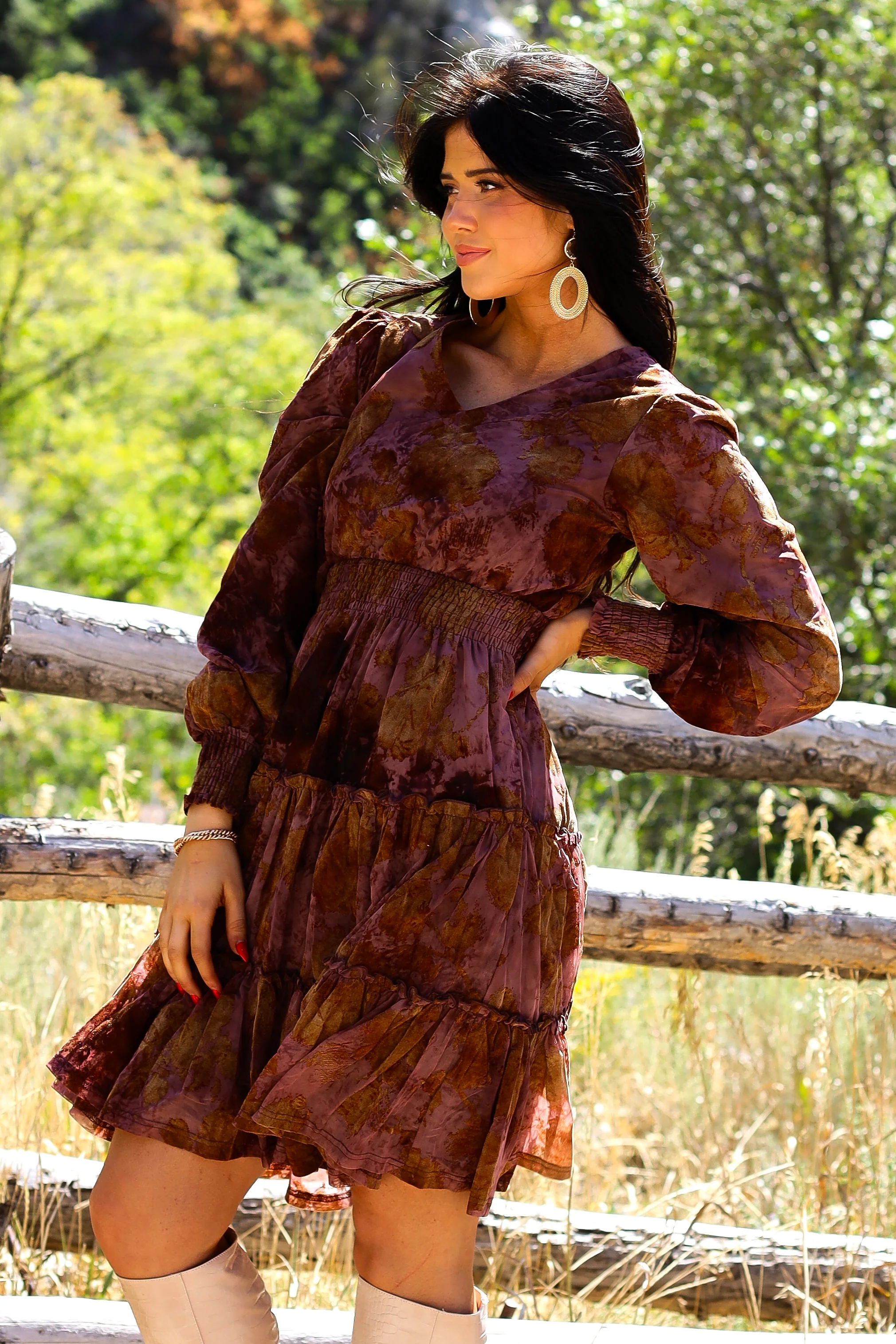 The Opal Hazel Floral Dresses - XNAUWBI