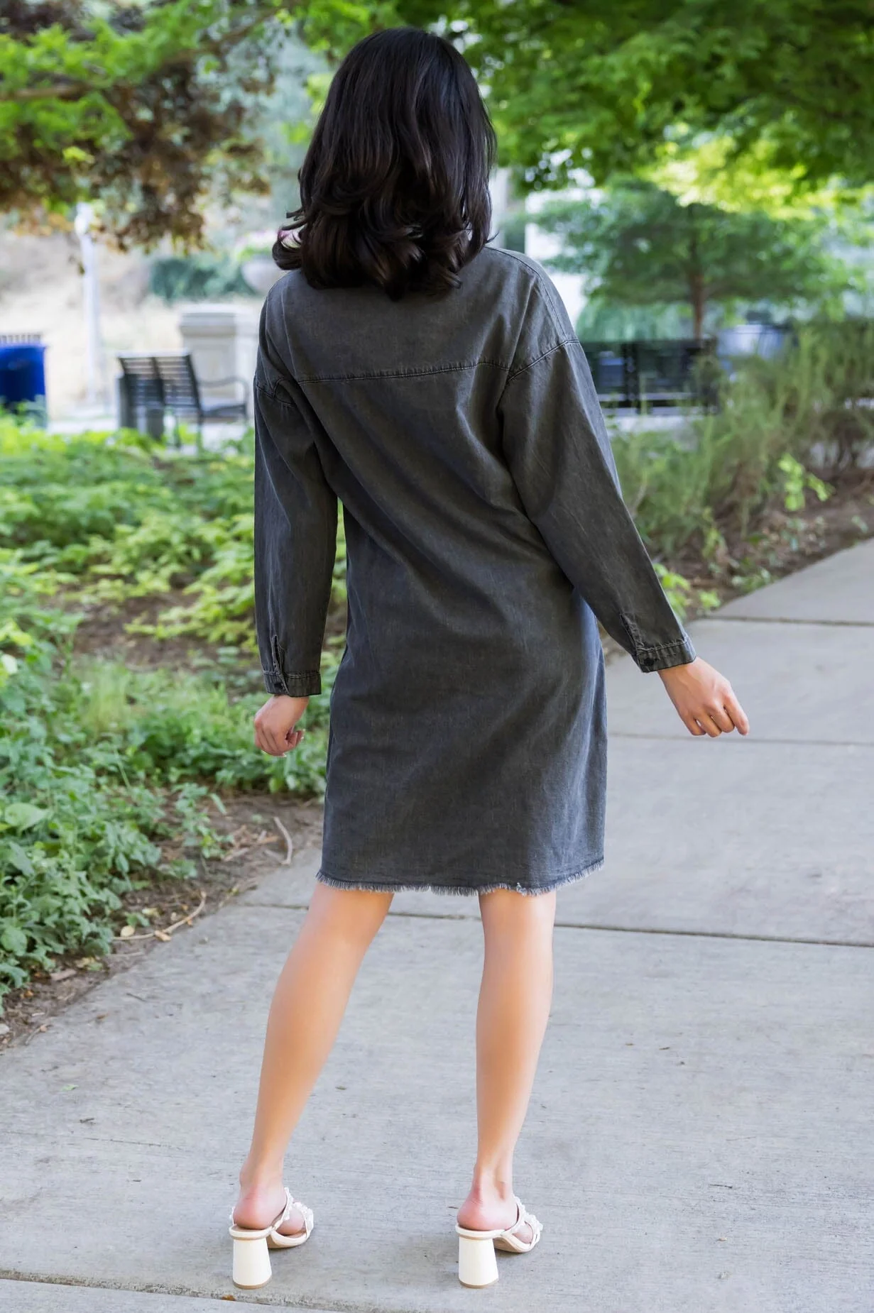 The Nora Faded Black Dresses - XNAUWBI