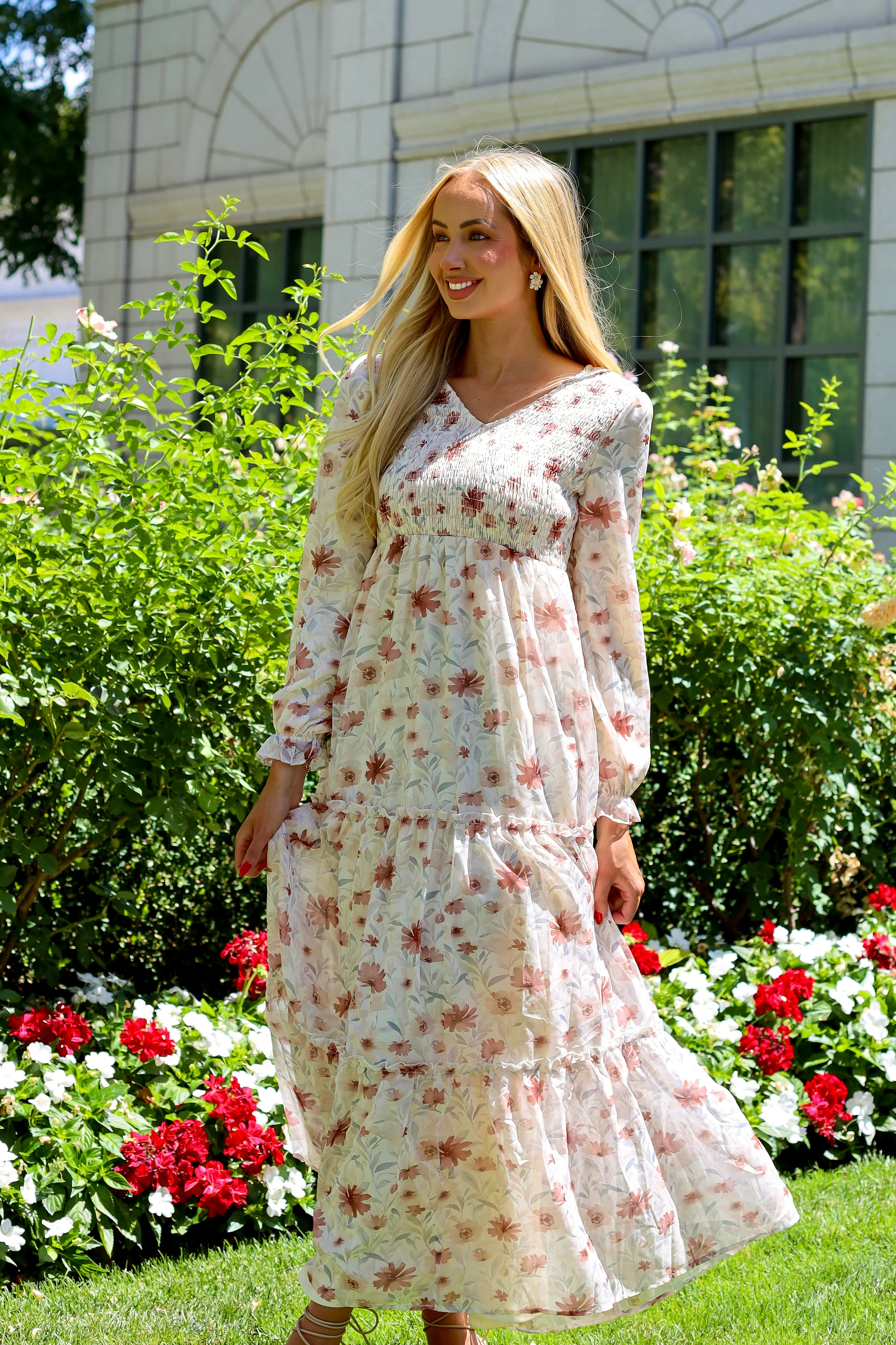 The September Burnished Bloom Dresses - XNAUWBI
