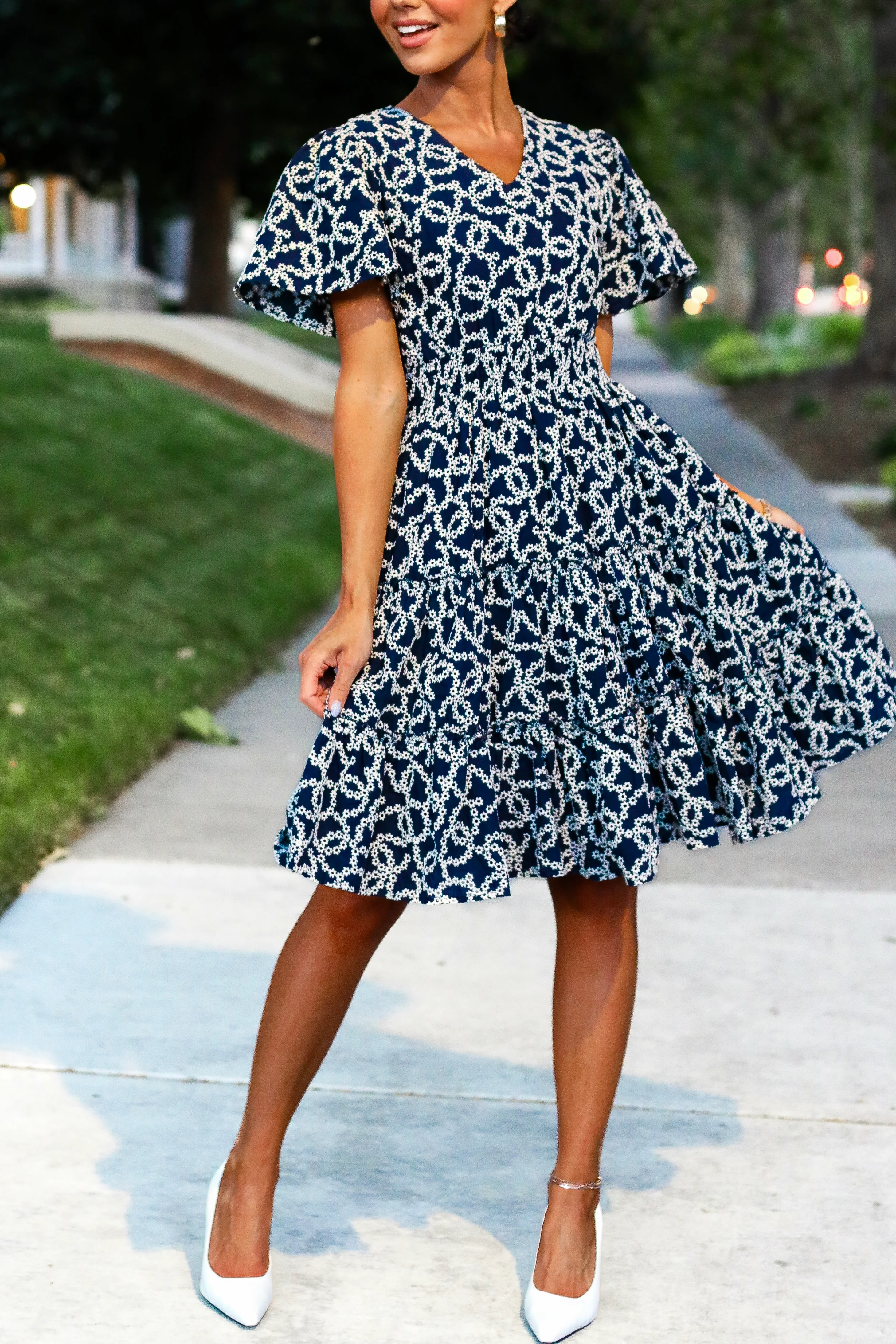 The Jemma Midnight Lotus Dresses - XNAUWBI